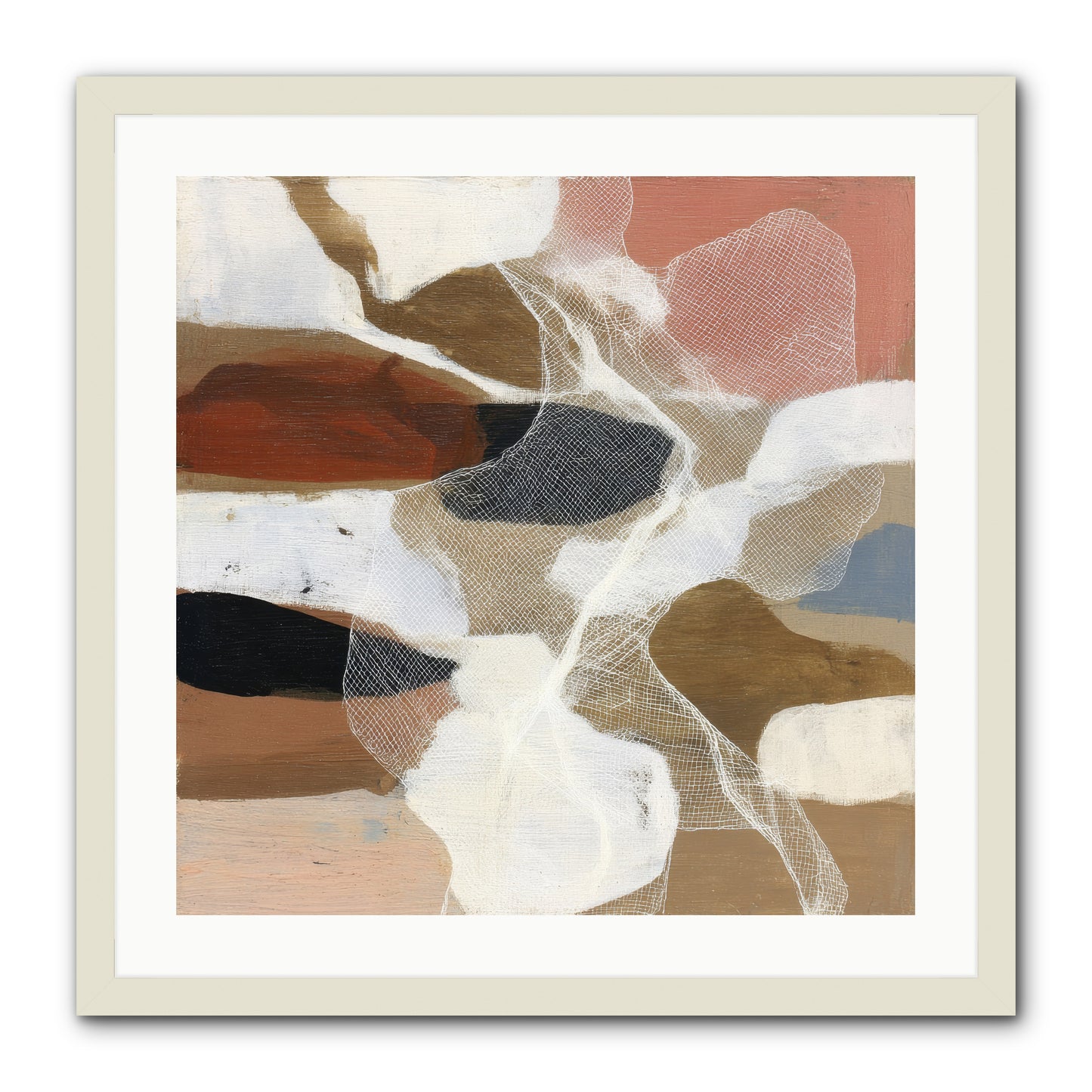 Fable -- Framed Print - White 24x24