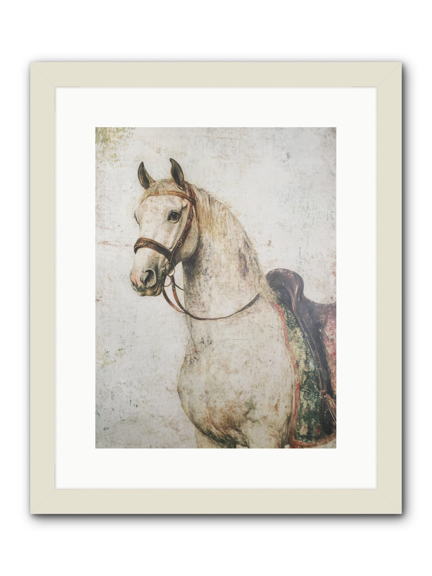 Fable Runner -- Framed Print - White 12x16