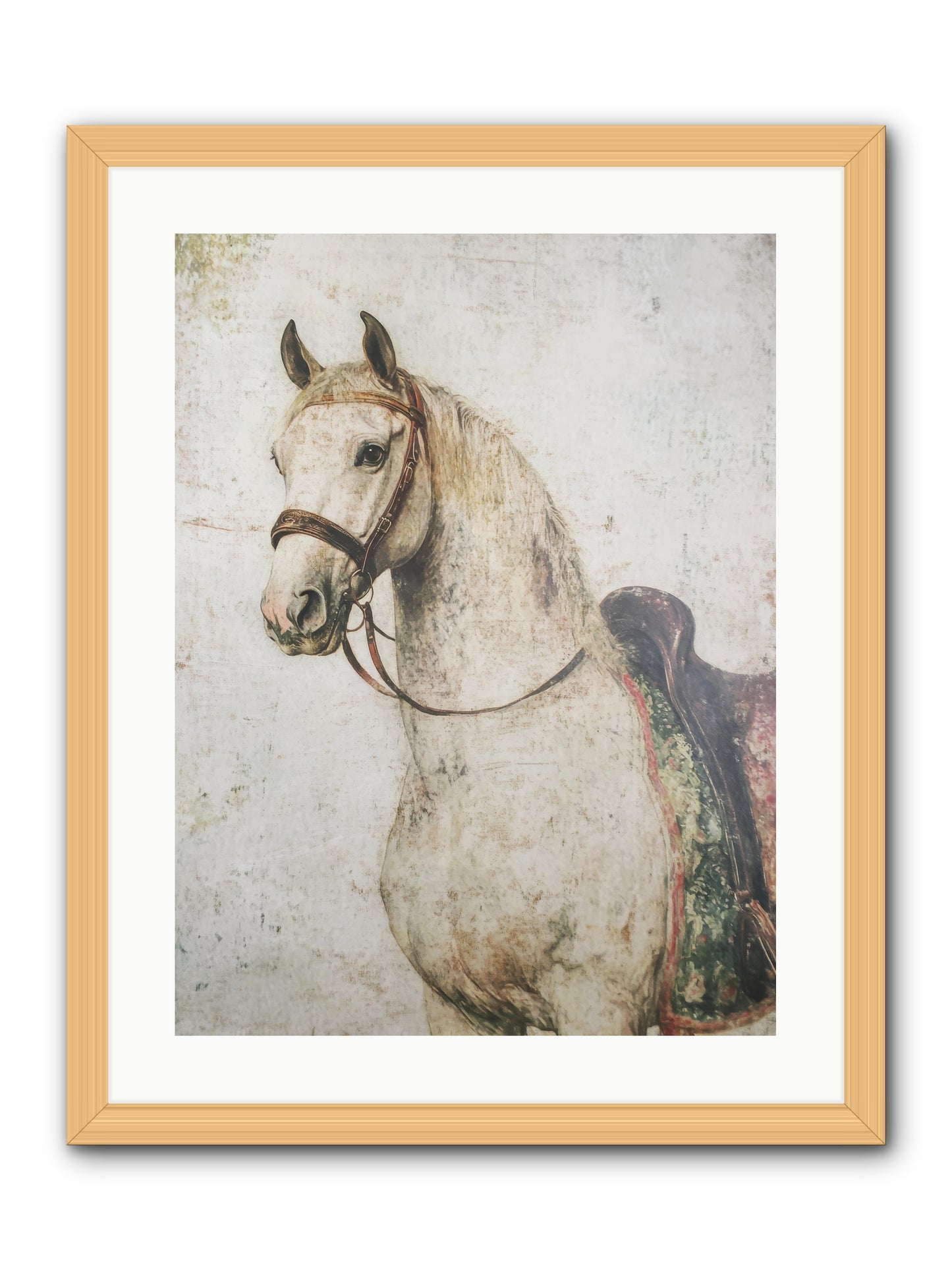 Fable Runner -- Framed Print - Natural 18x24