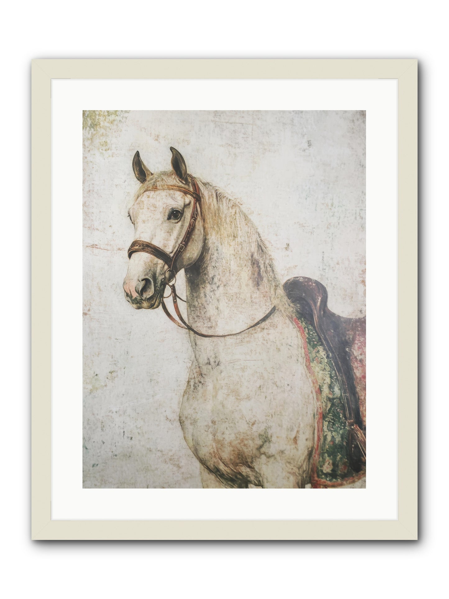 Fable Runner -- Framed Print - White 18x24