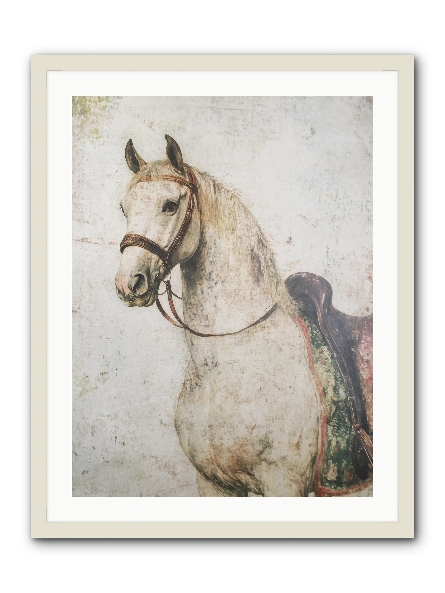 Fable Runner -- Framed Print - White 24x32