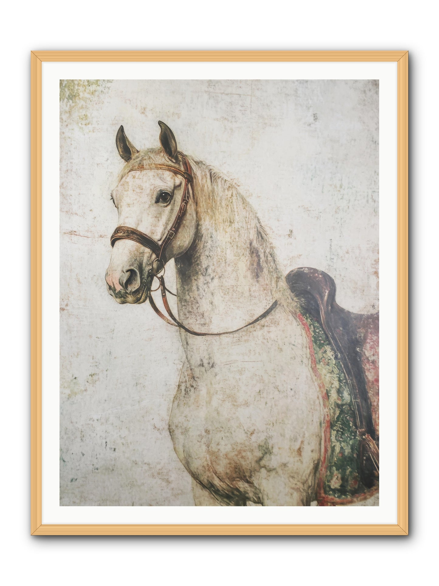 Fable Runner -- Framed Print - Natural 36x48