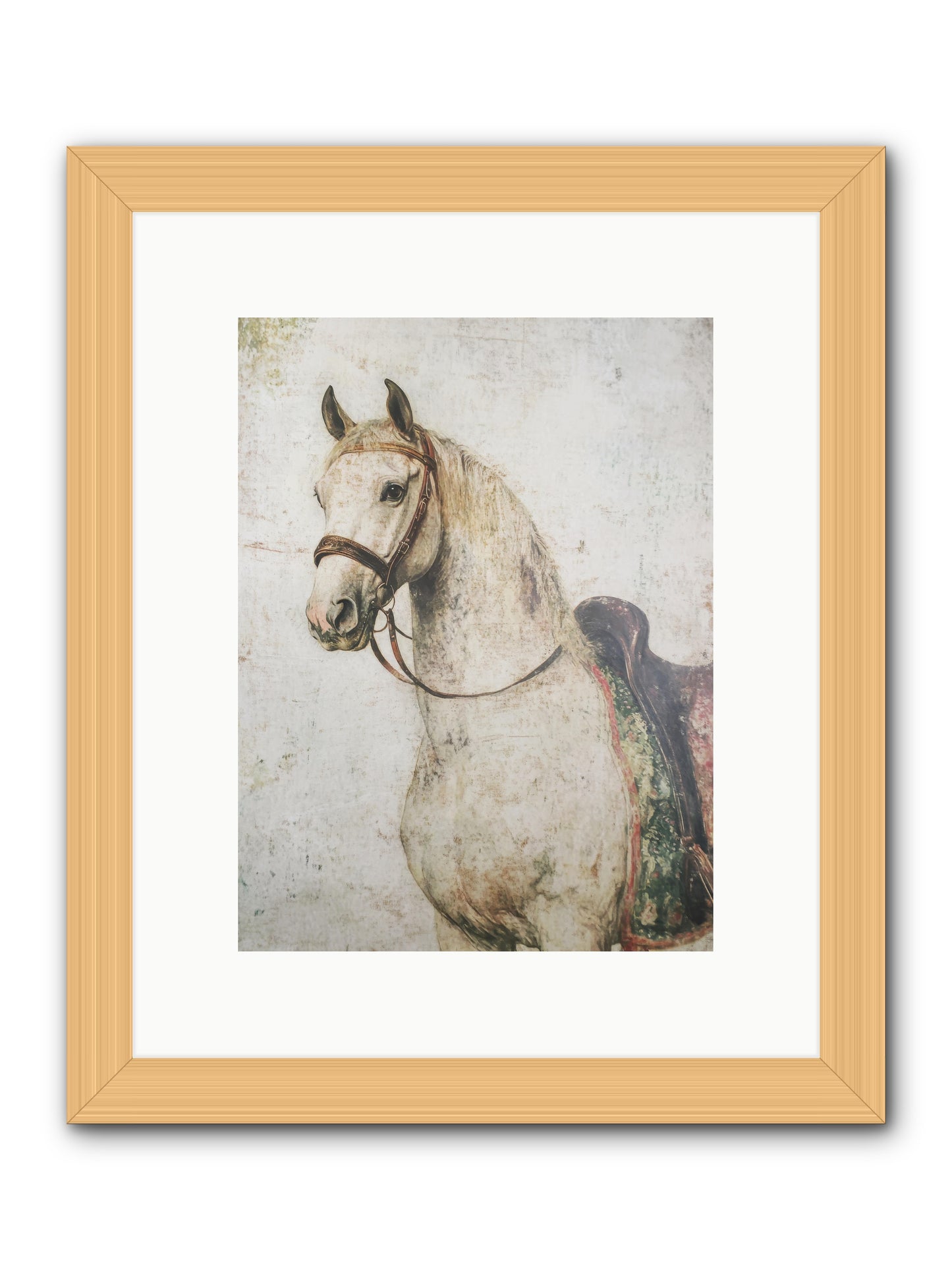 Fable Runner -- Framed Print - Natural 9x12