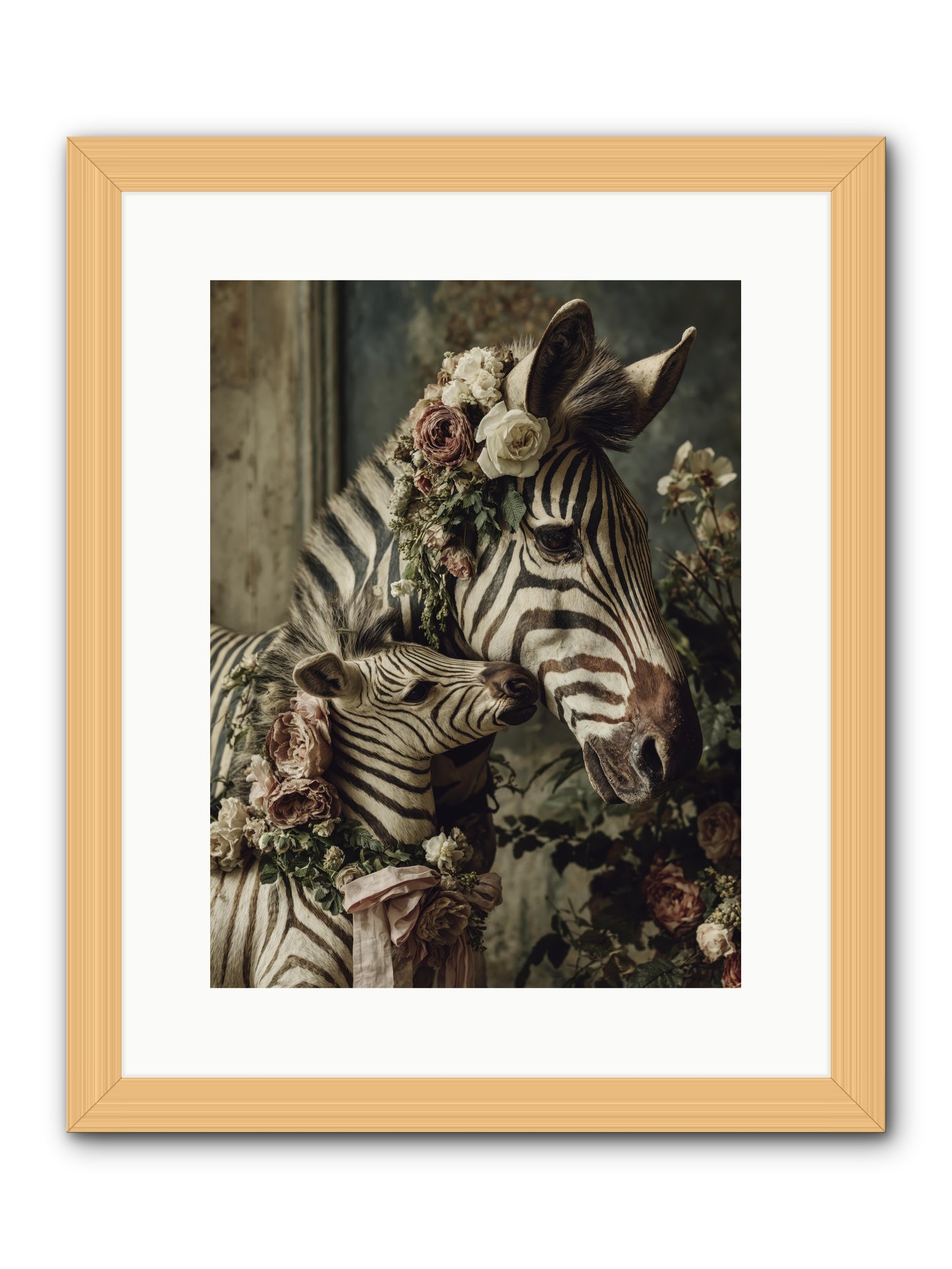 Fabled -- Framed Print - Natural 12x16