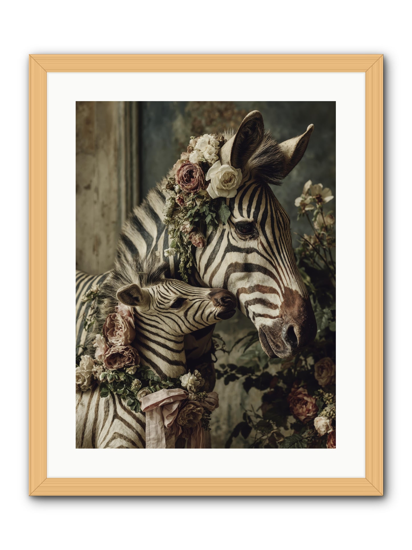 Fabled -- Framed Print - Natural 18x24