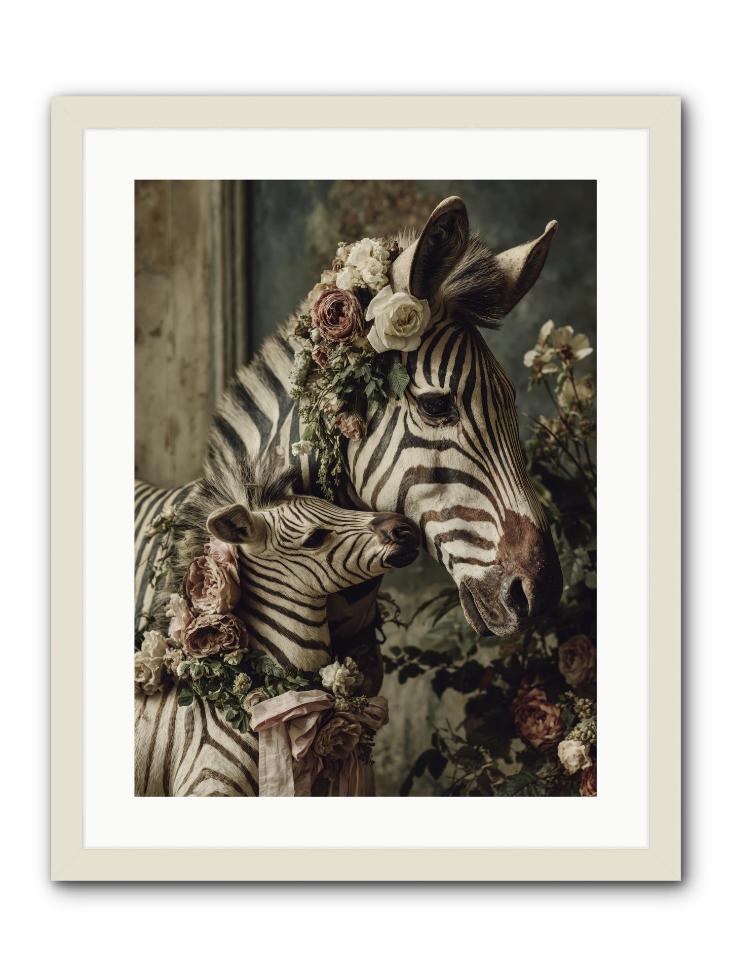 Fabled -- Framed Print - White 18x24