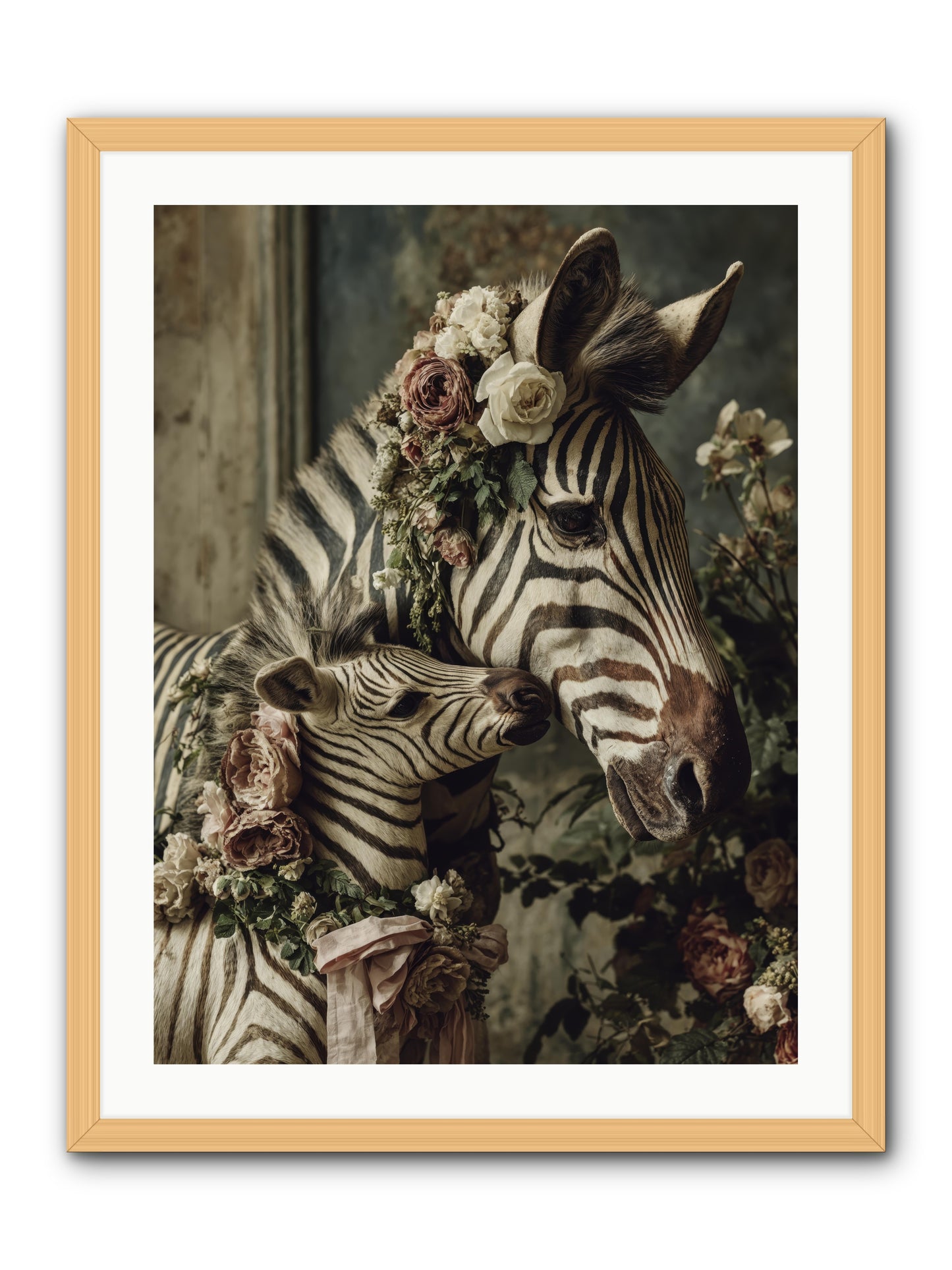 Fabled -- Framed Print - Natural 24x32