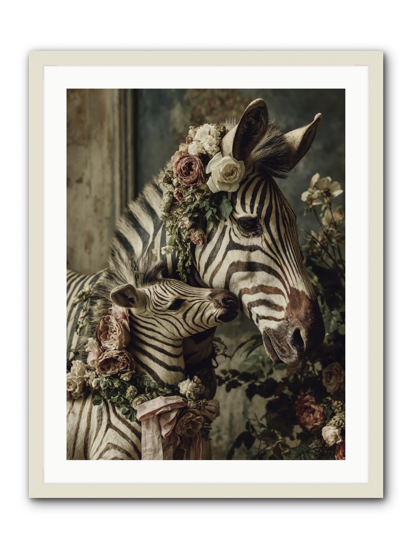 Fabled -- Framed Print - White 24x32