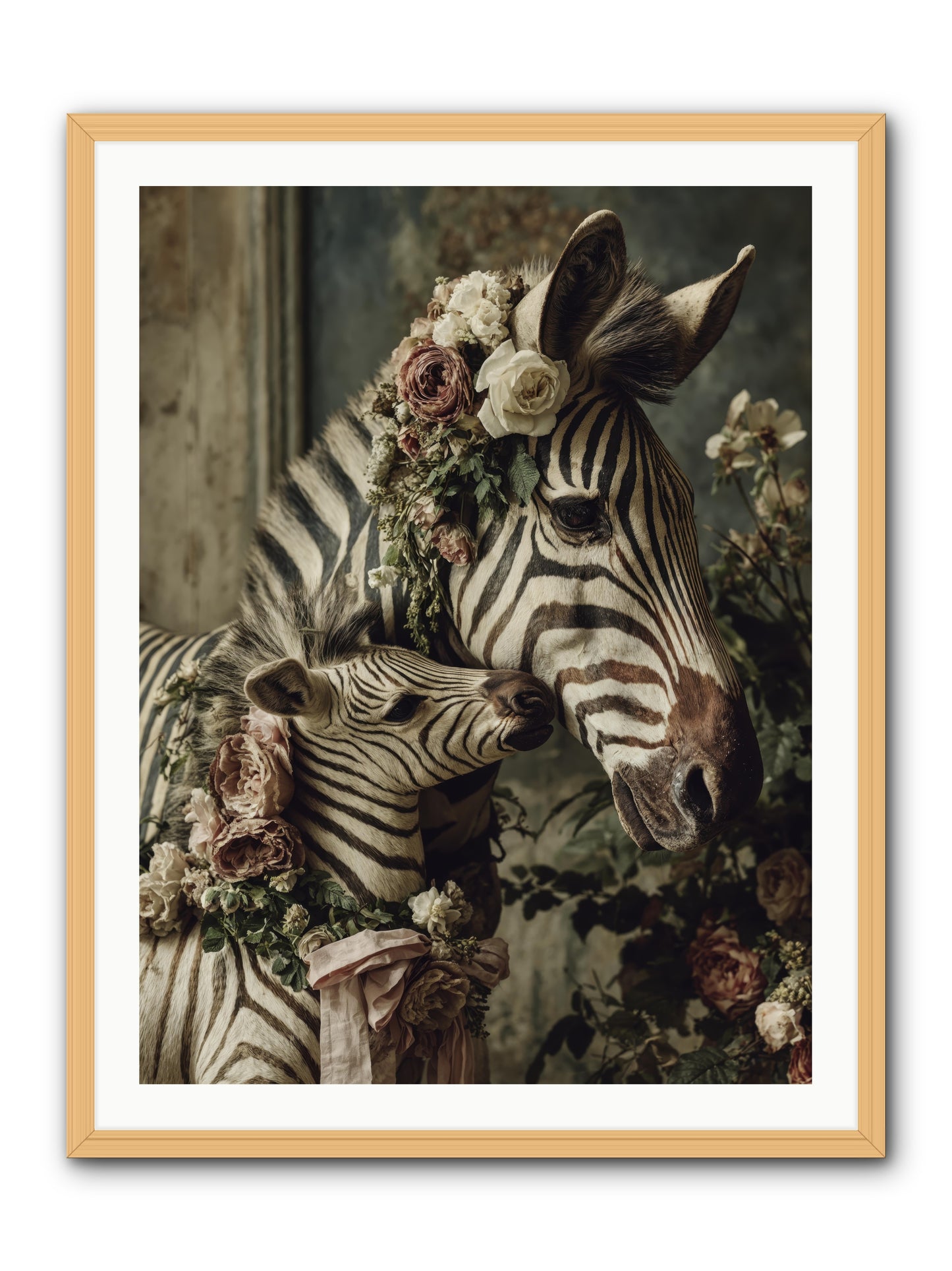 Fabled -- Framed Print - Natural 30x40