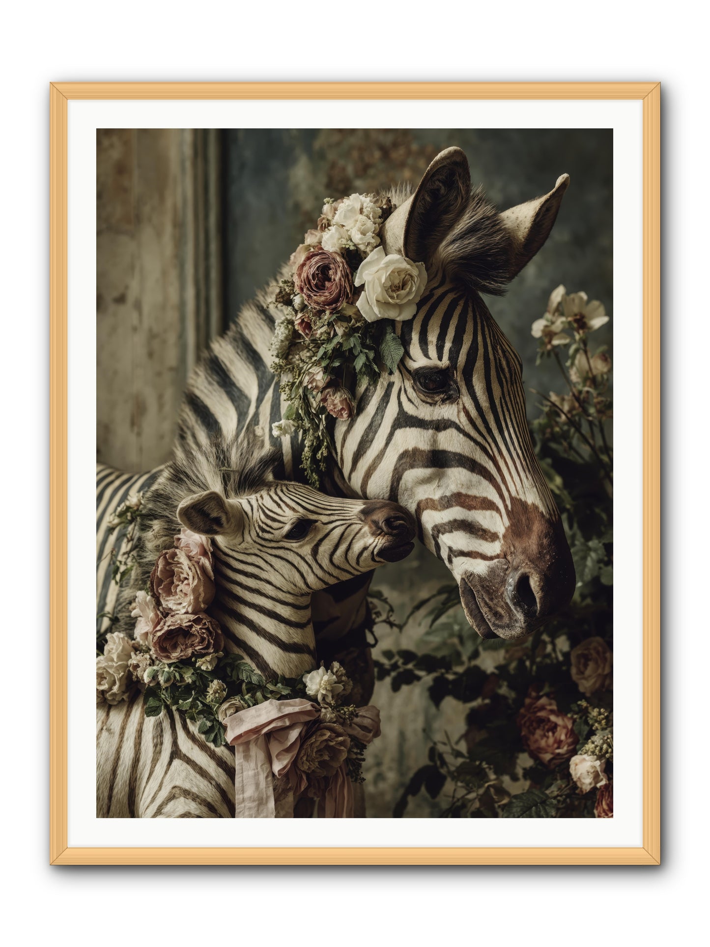 Fabled -- Framed Print - Natural 36x48