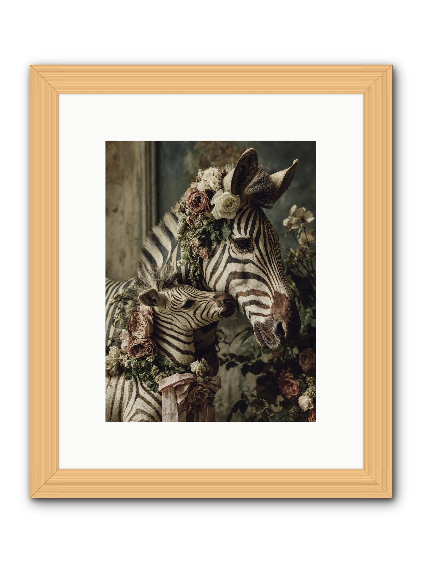 Fabled -- Framed Print - Natural 9x12