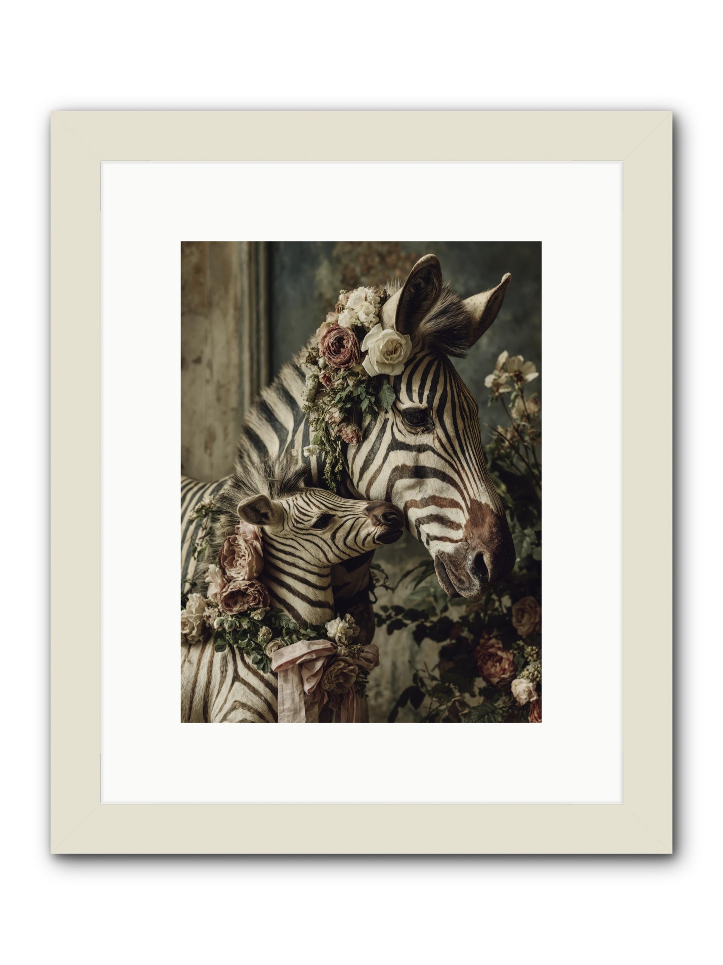 Fabled -- Framed Print - White 9x12