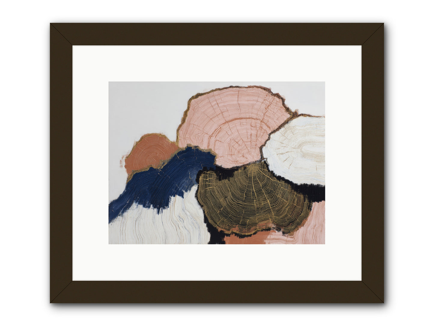 Fade -- Framed Print - Black 12x9