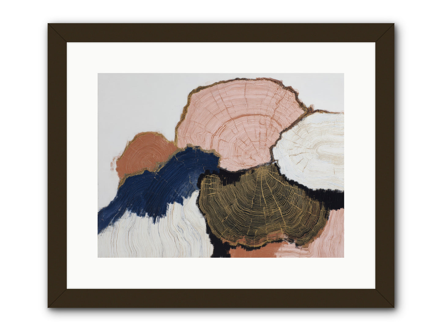 Fade -- Framed Print - Black 16x12