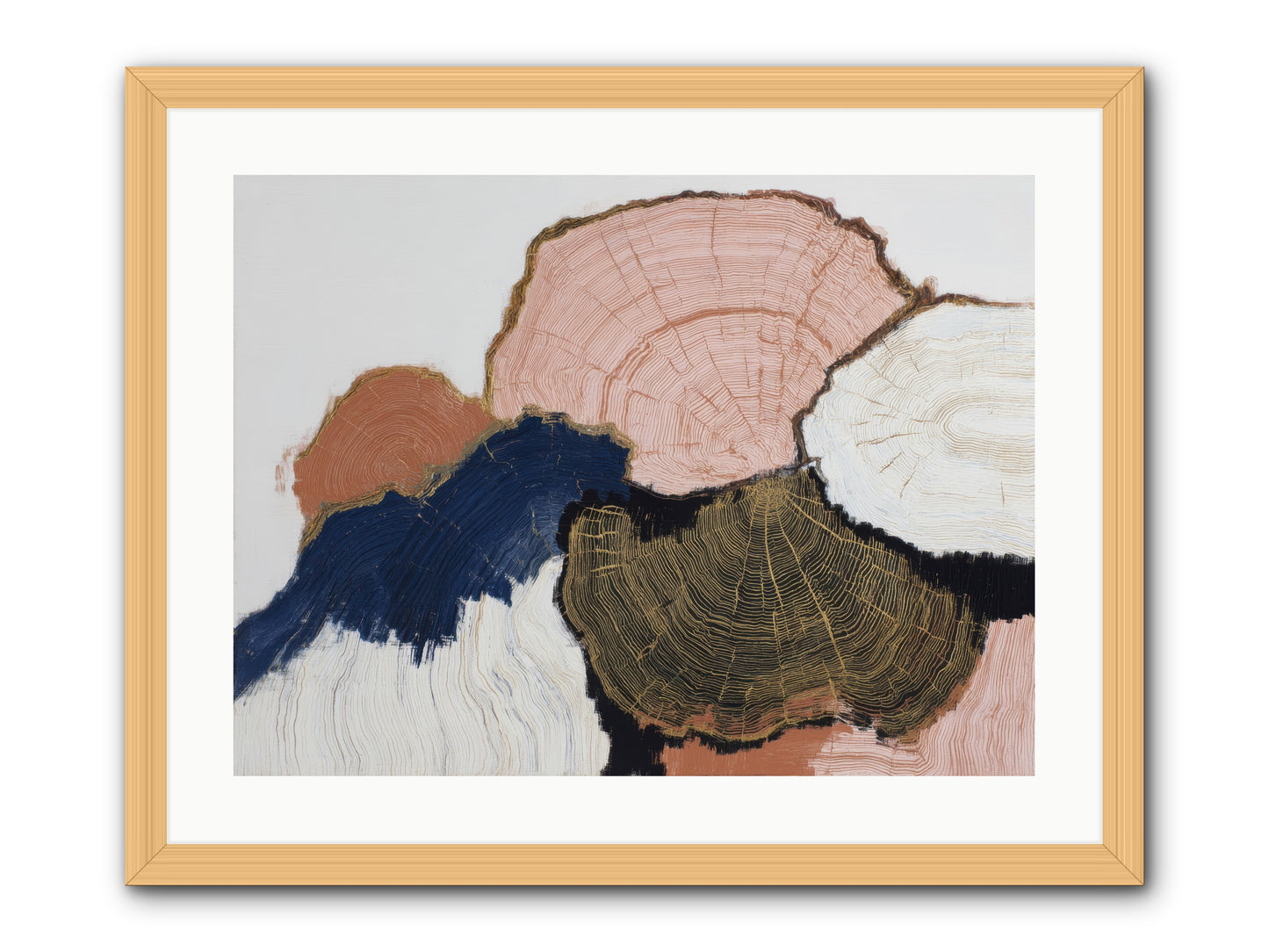 Fade -- Framed Print - Natural 24x18