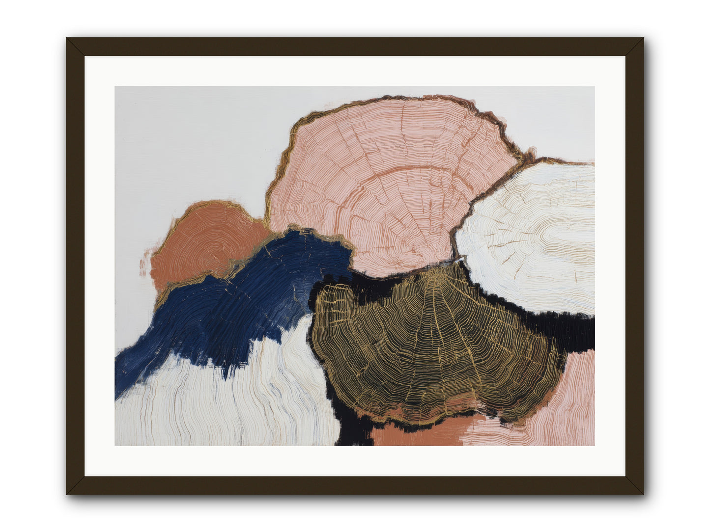 Fade -- Framed Print - Black 32x24