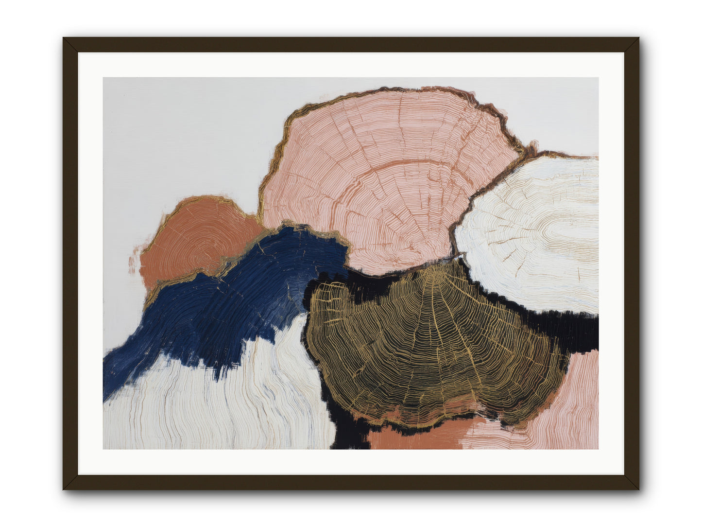 Fade -- Framed Print - Black 40x30