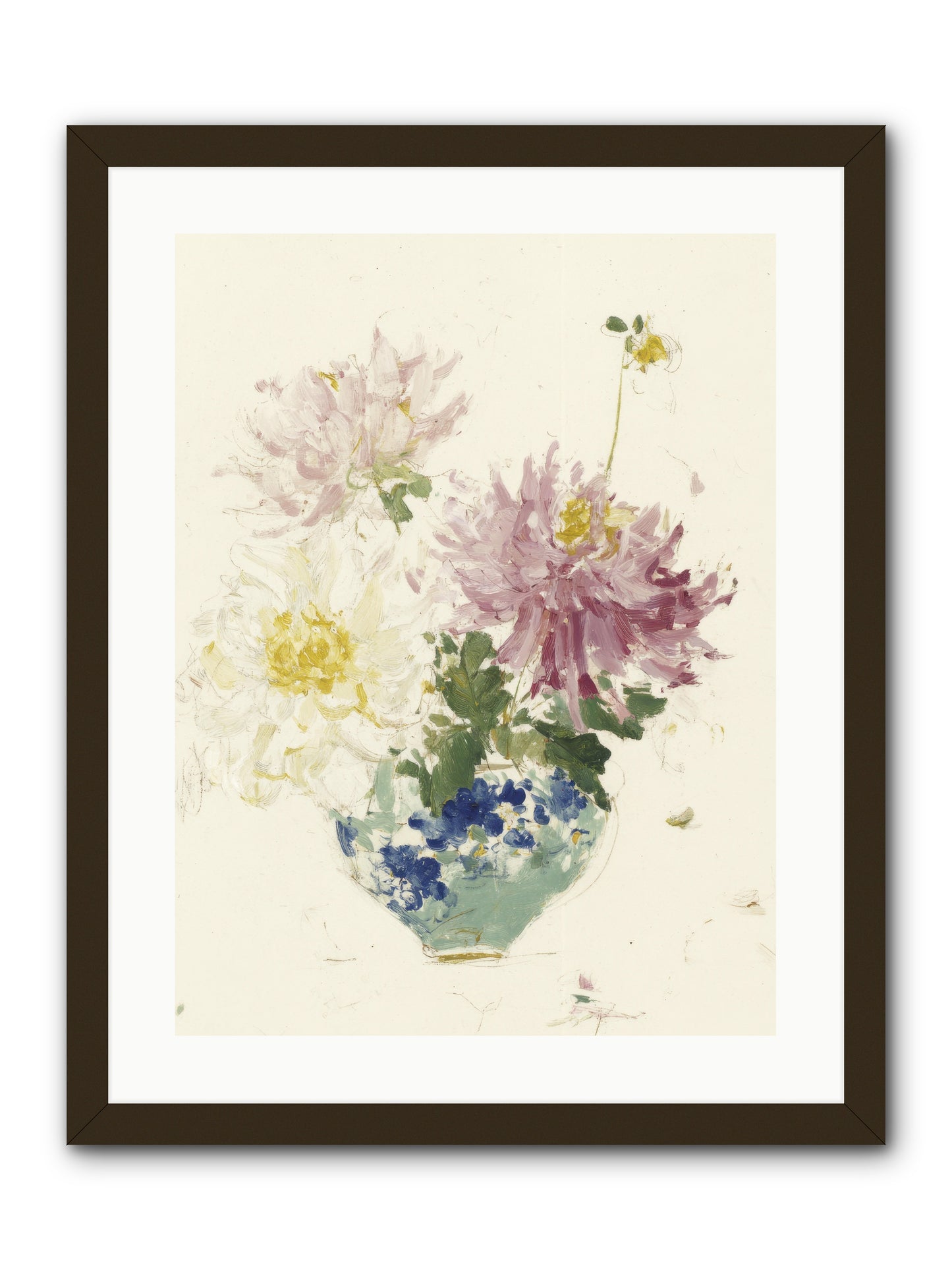 Fading Softly -- Framed Print - Black 18x24
