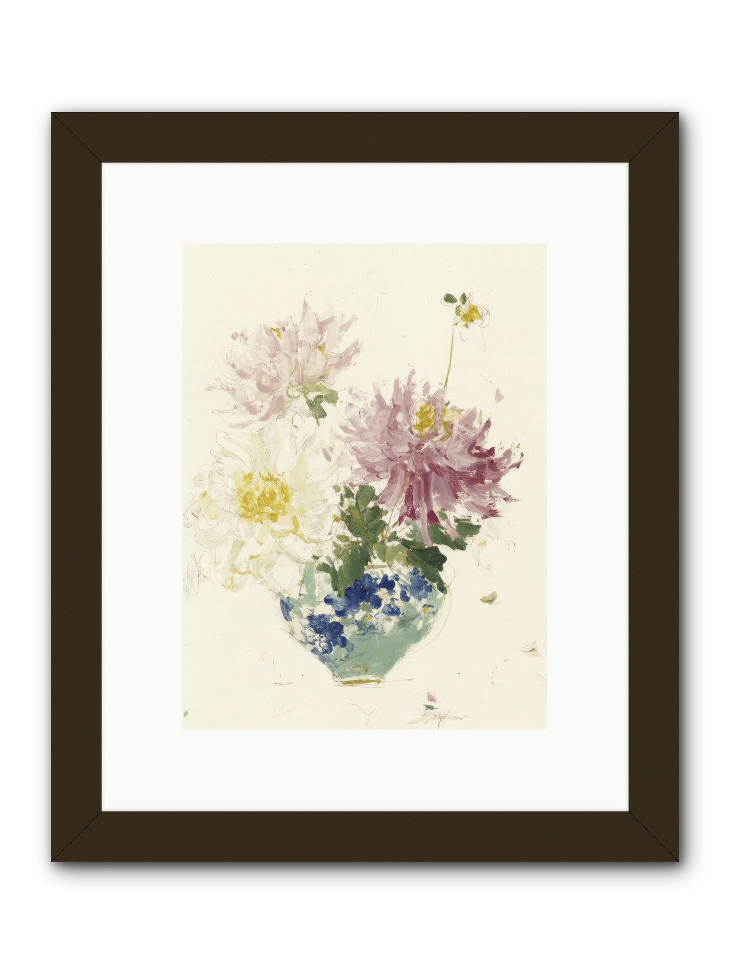 Fading Softly -- Framed Print - Black 9x12