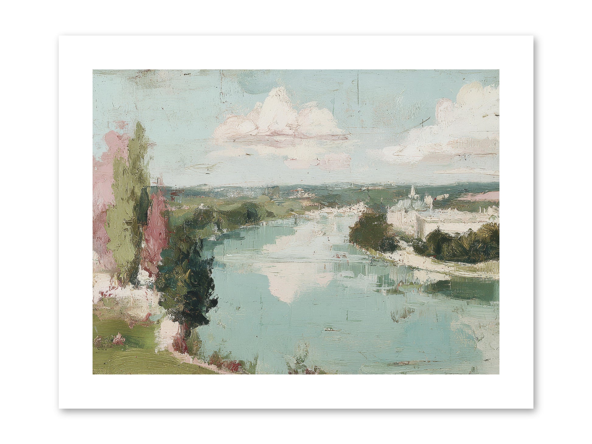 Fading into Distance -- Paper Print 12x9