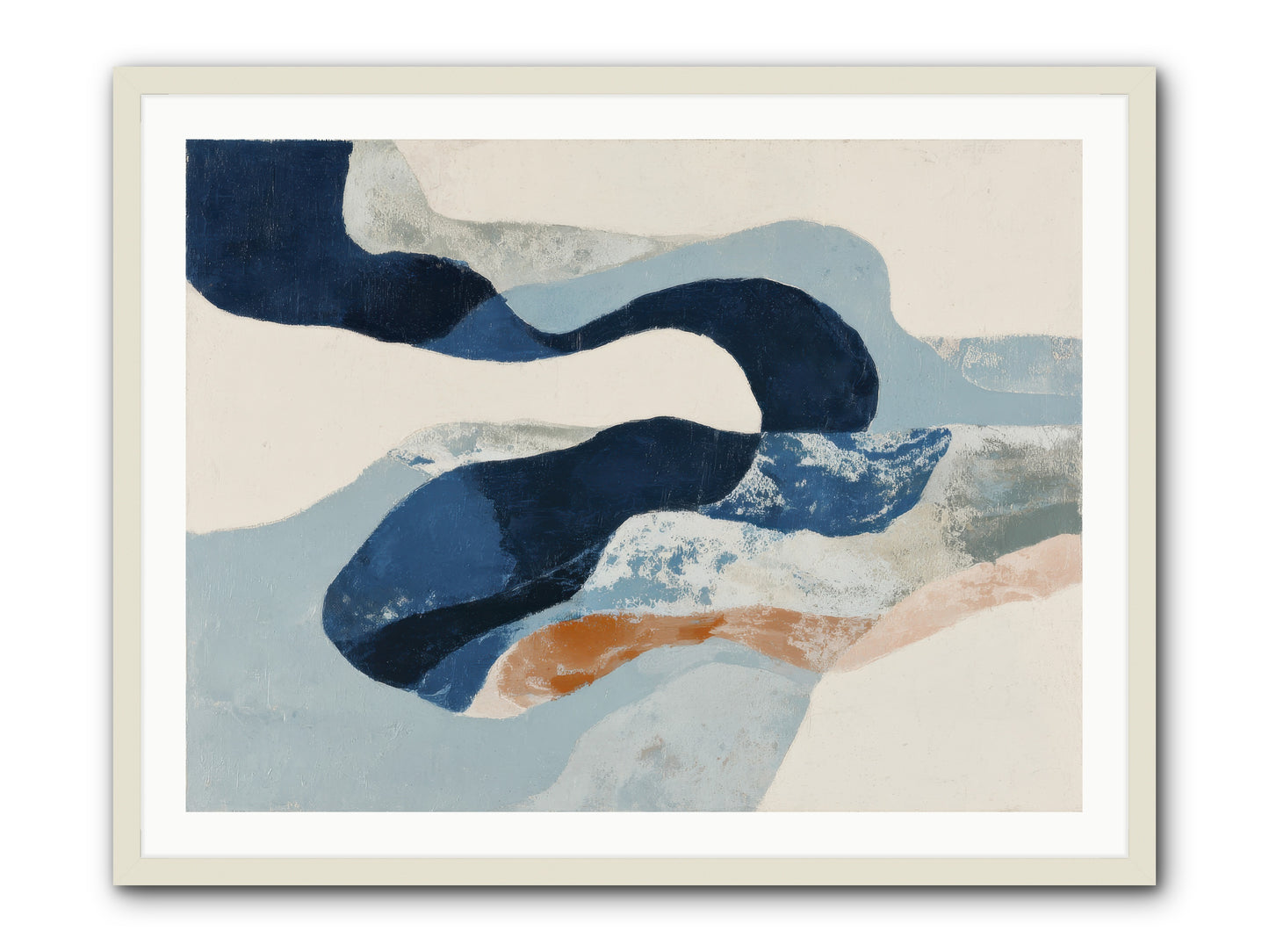 Faelorn Passage -- Framed Print - White 40x30