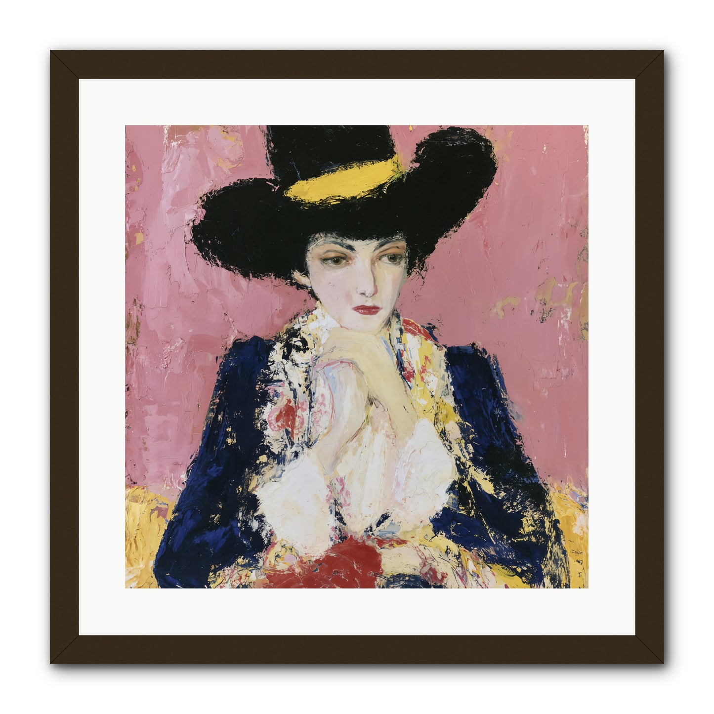 Faith Restored -- Framed Print - Black 20x20