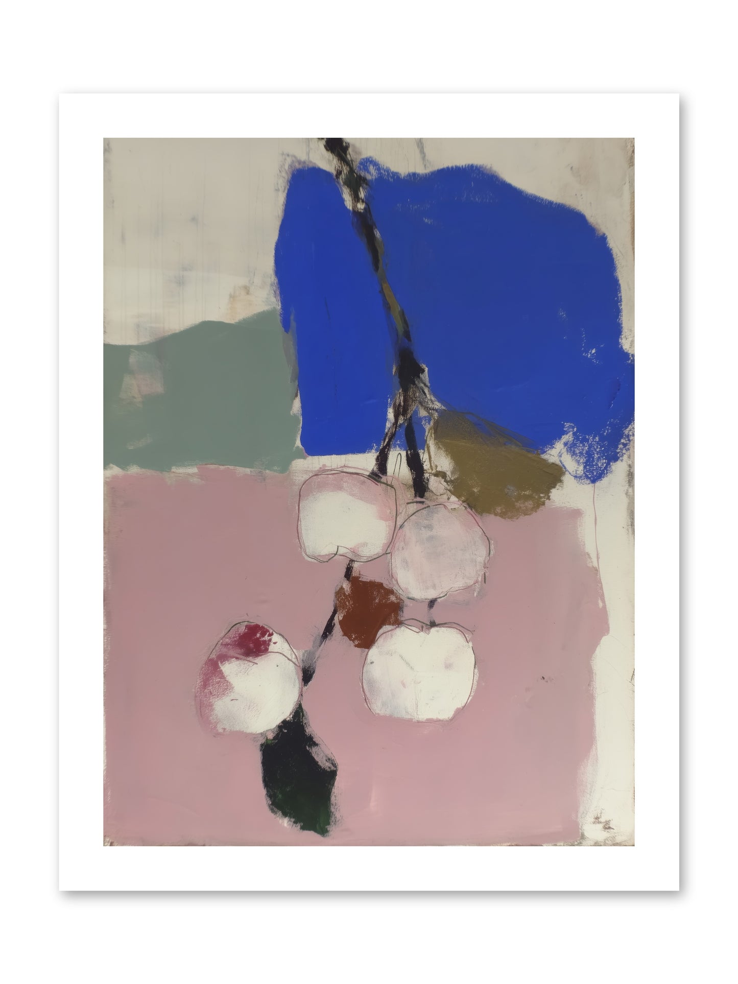 Fallow Orchard -- Paper Print 12x16