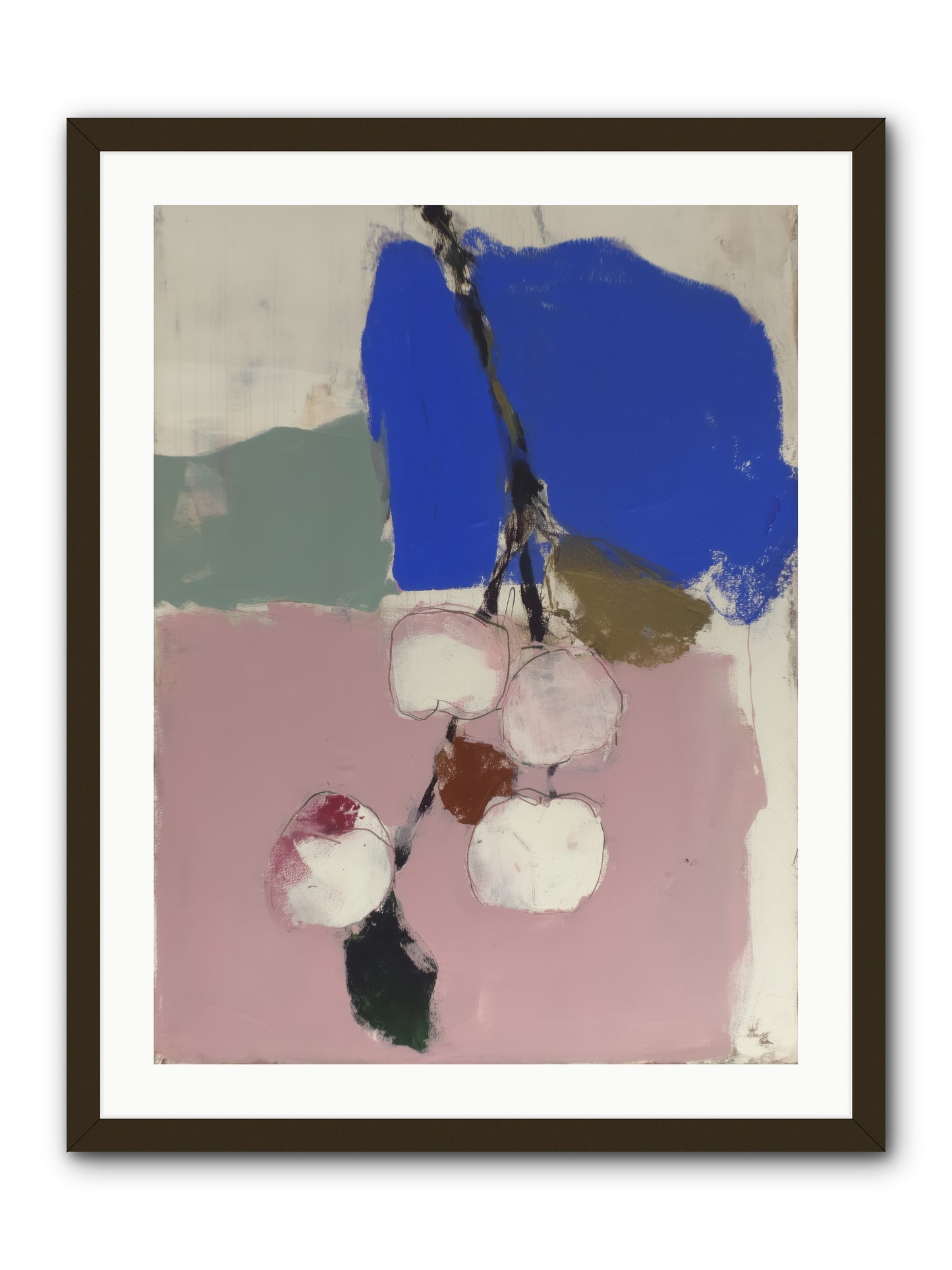 Fallow Orchard -- Framed Print - Black 24x32