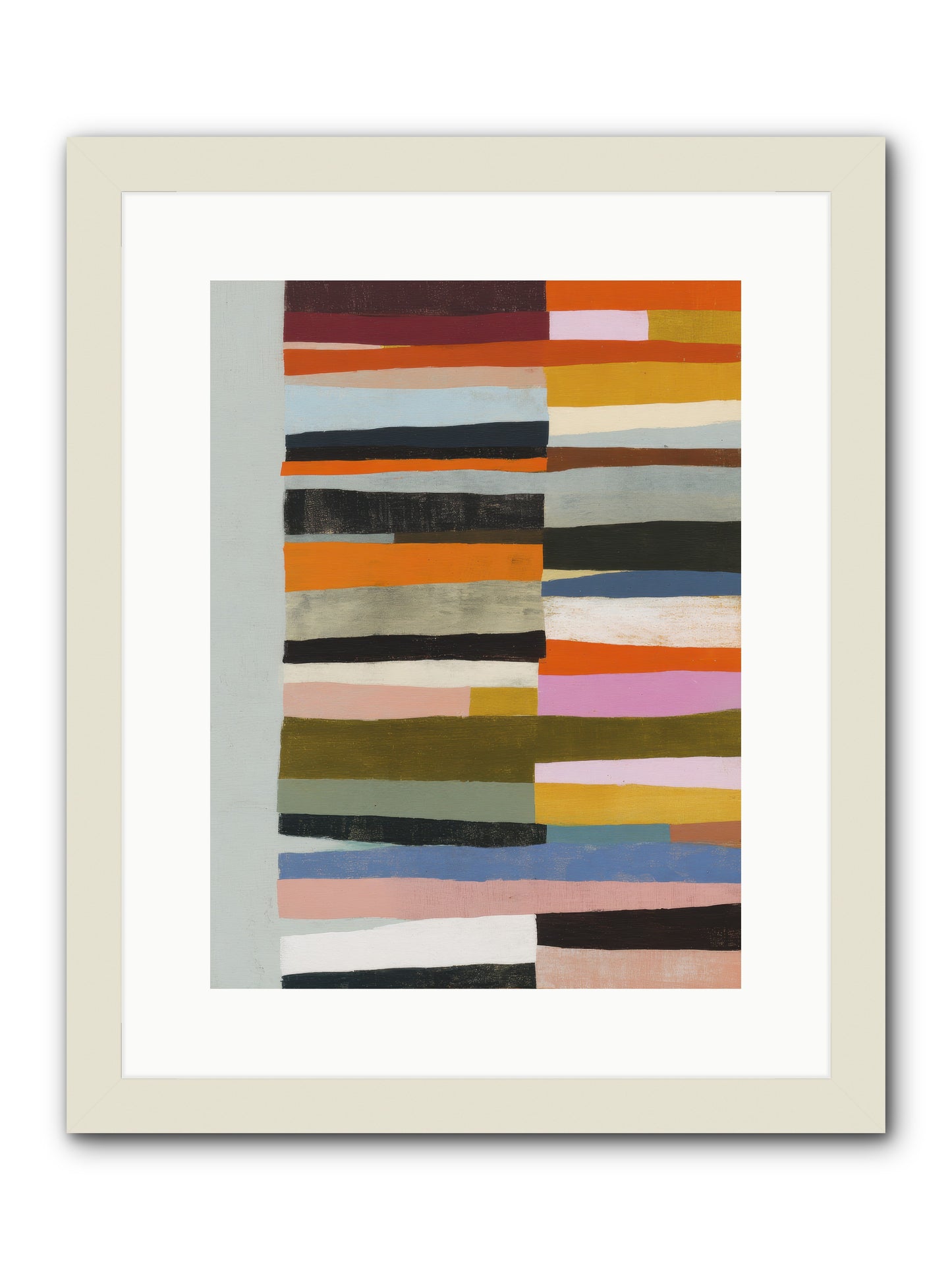 Fallowbind Verge -- Framed Print - White 12x16