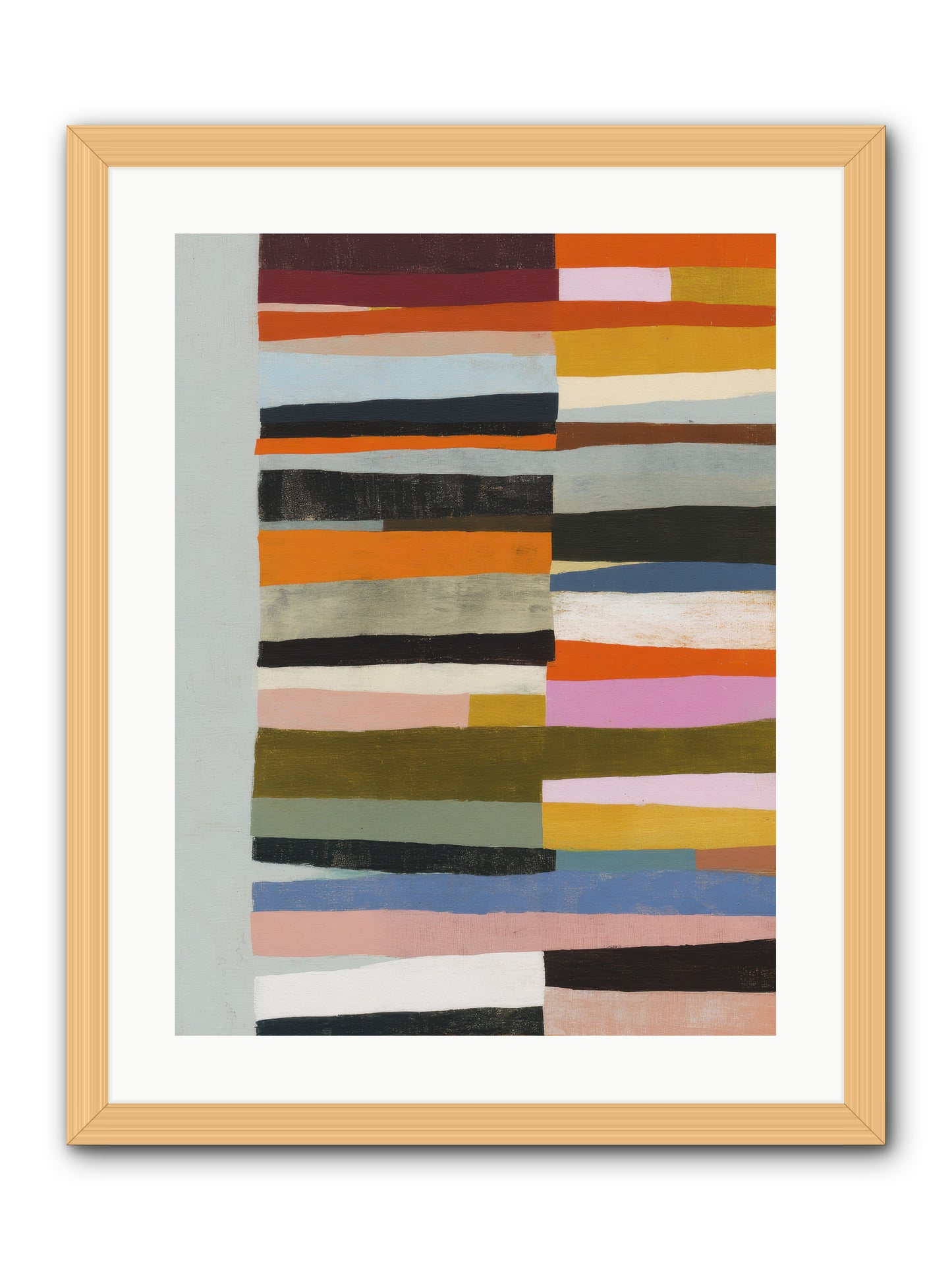 Fallowbind Verge -- Framed Print - Natural 18x24
