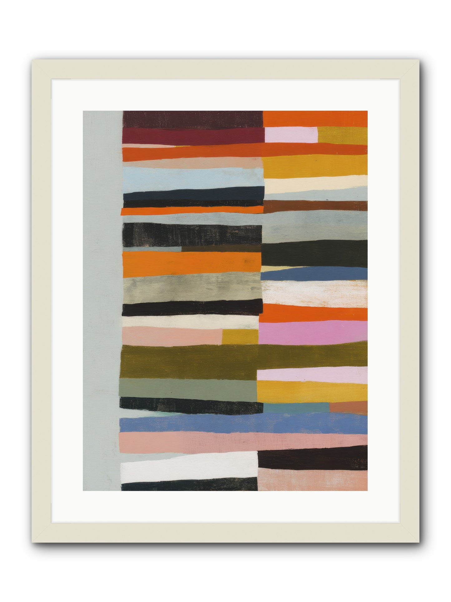 Fallowbind Verge -- Framed Print - White 18x24