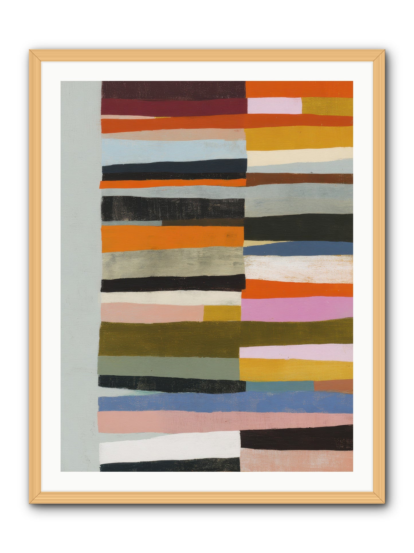 Fallowbind Verge -- Framed Print - Natural 30x40