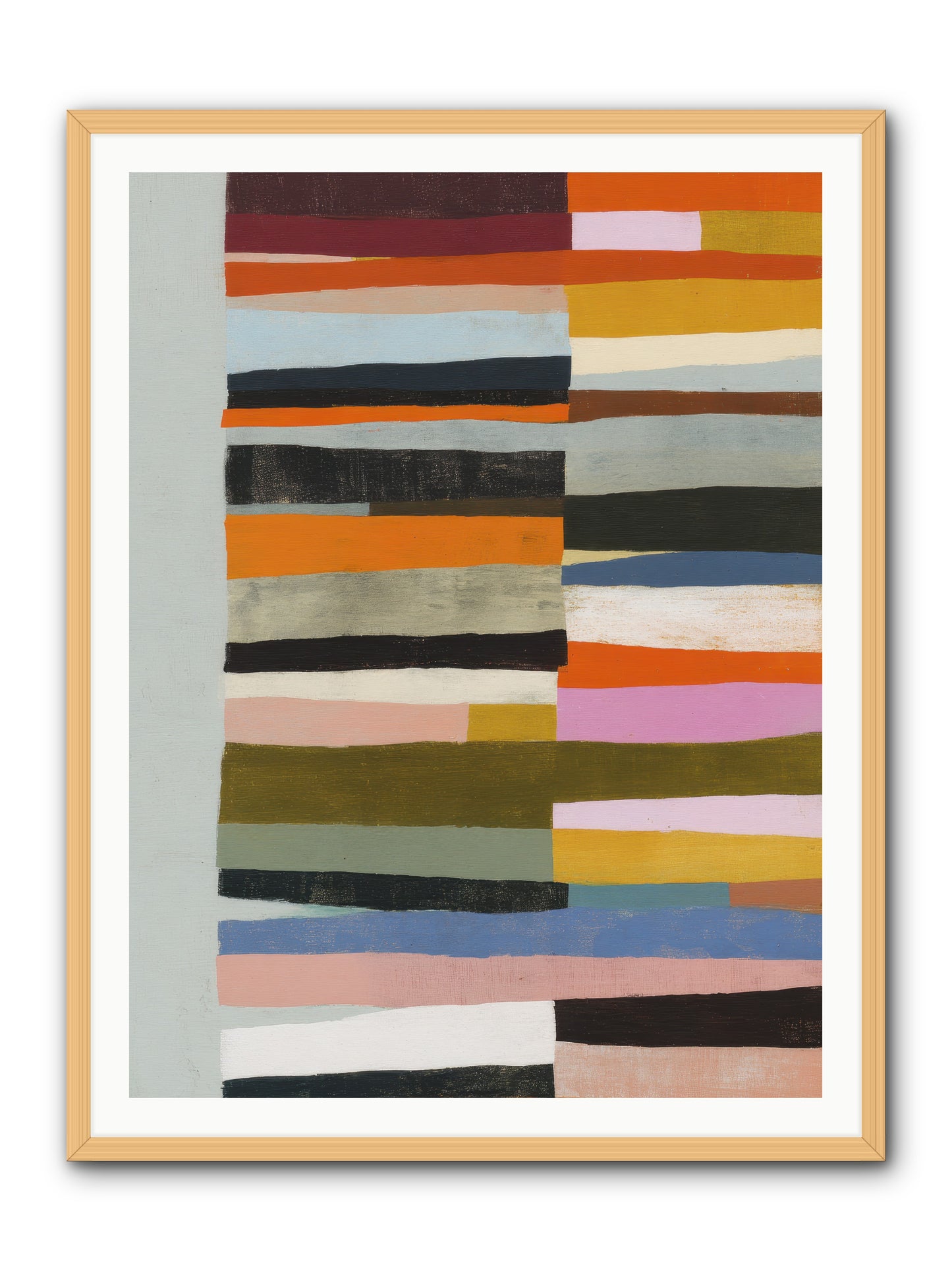 Fallowbind Verge -- Framed Print - Natural 36x48