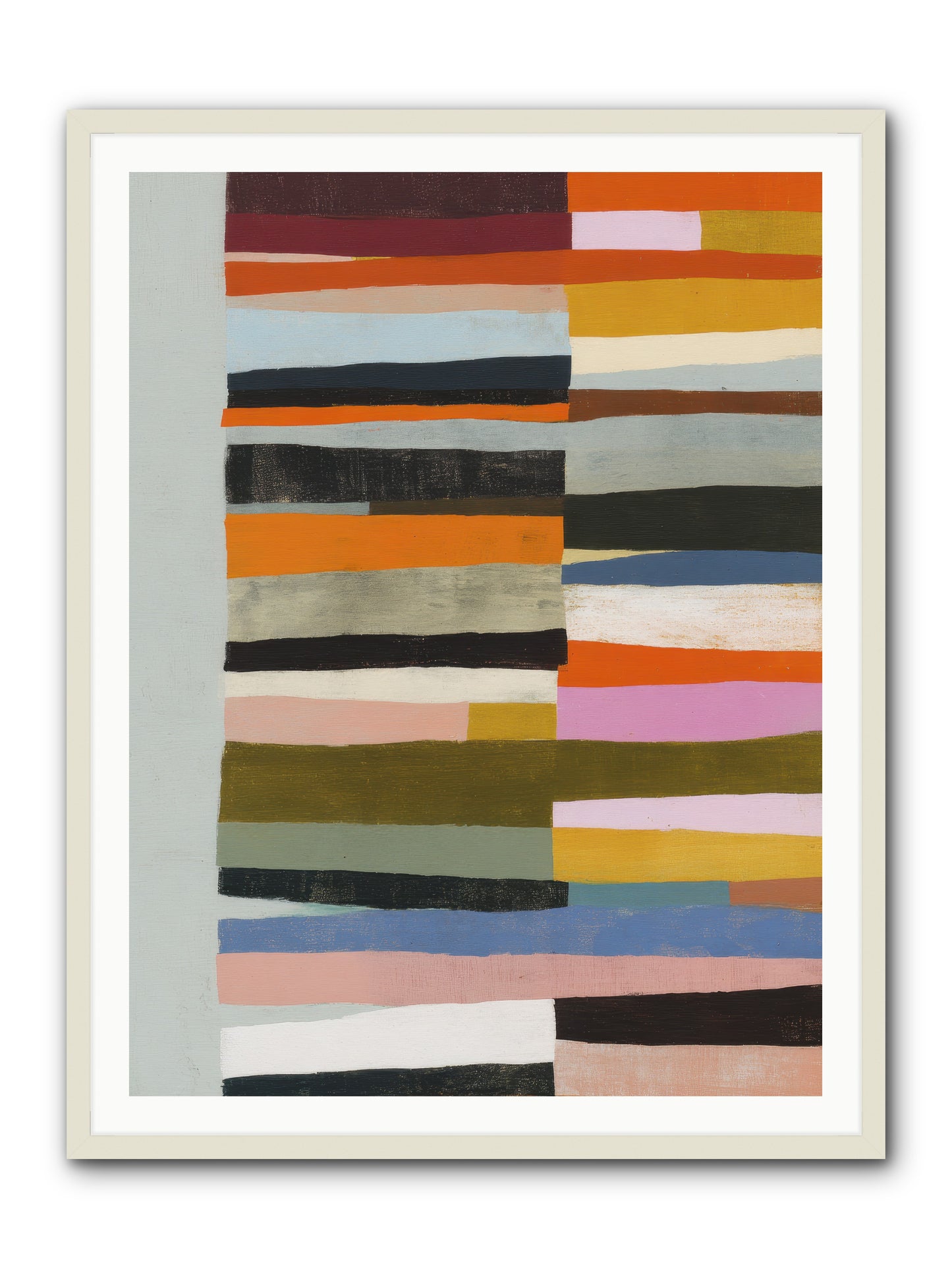 Fallowbind Verge -- Framed Print - White 36x48