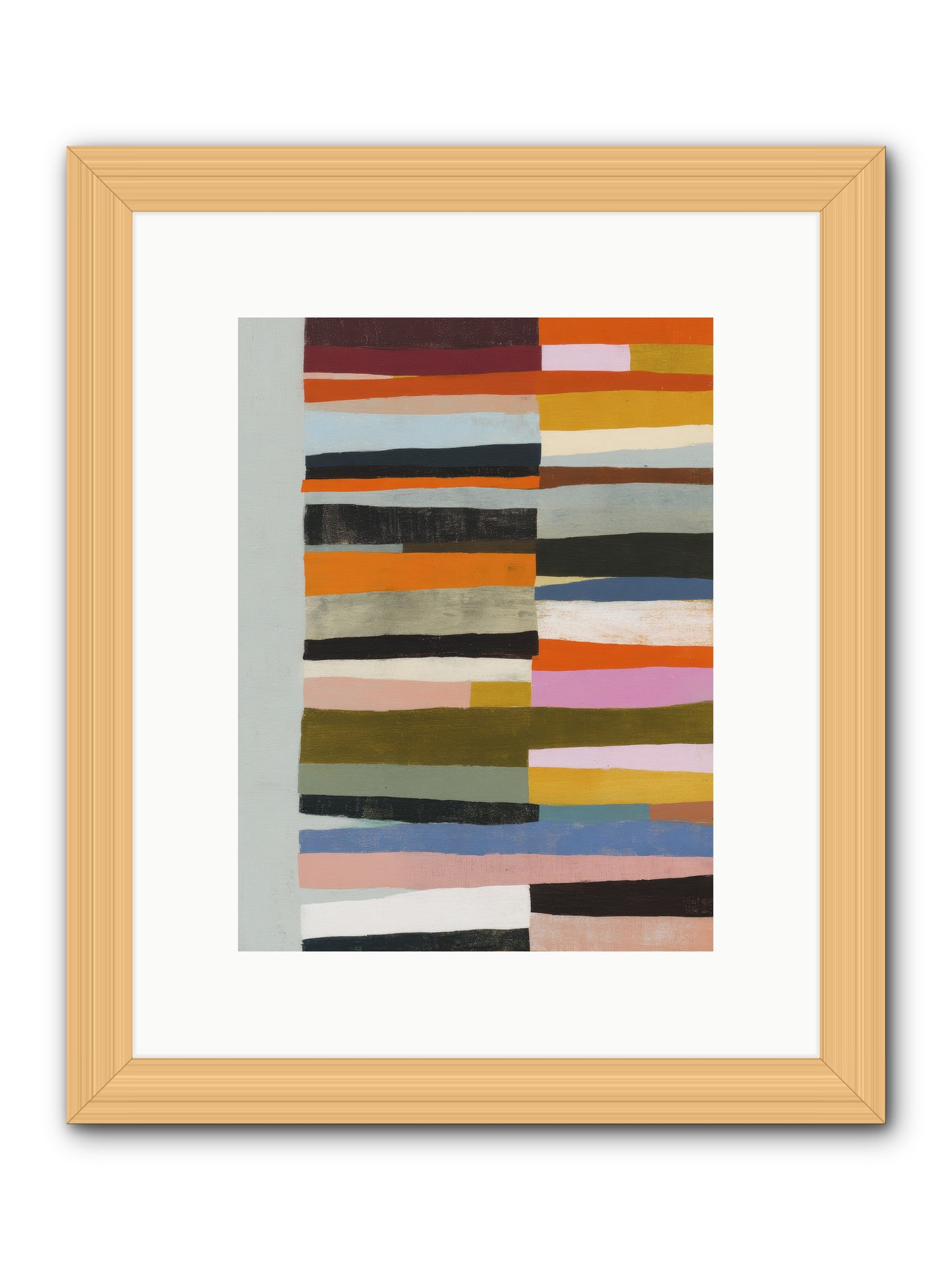 Fallowbind Verge -- Framed Print - Natural 9x12