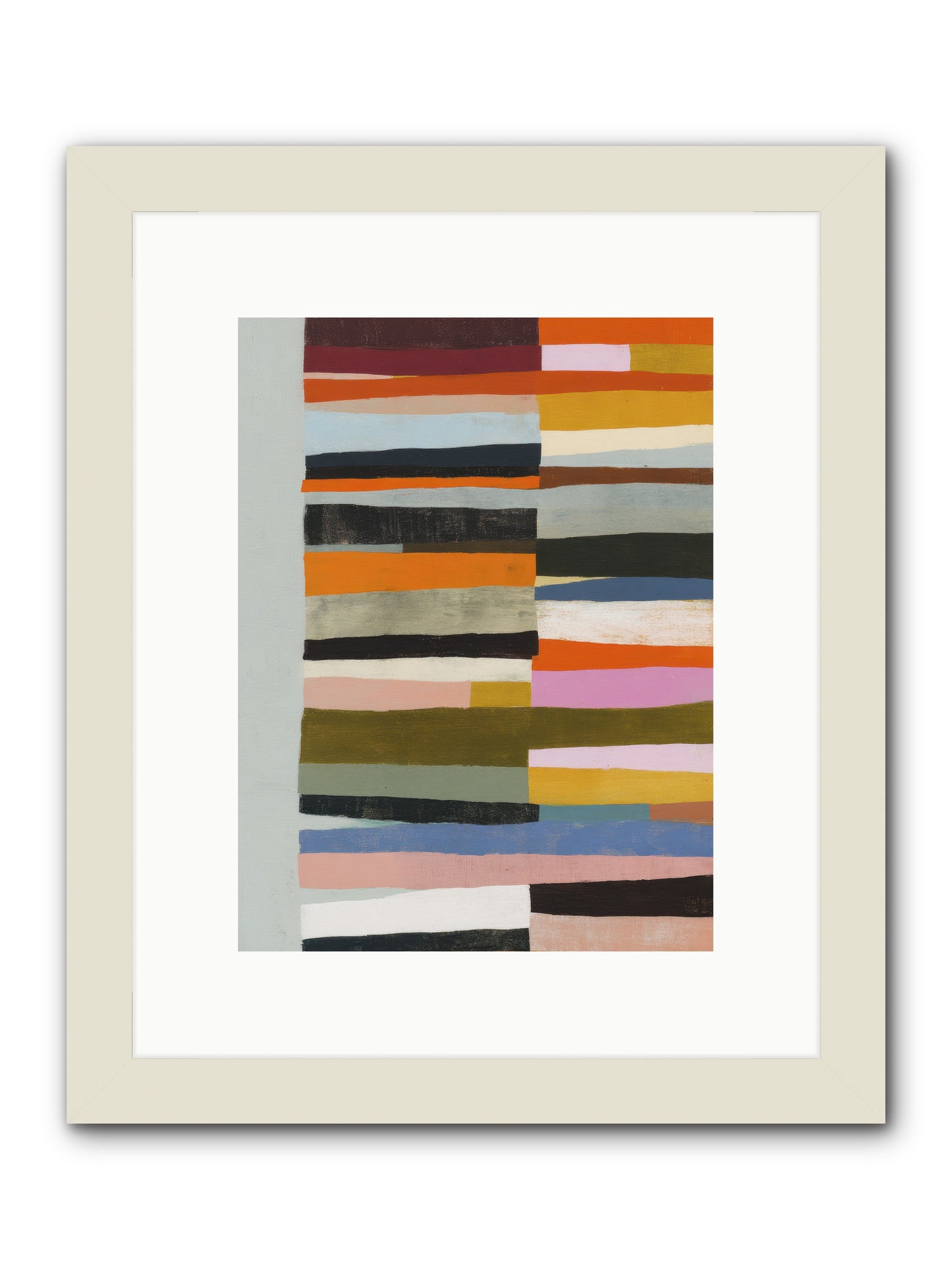Fallowbind Verge -- Framed Print - White 9x12