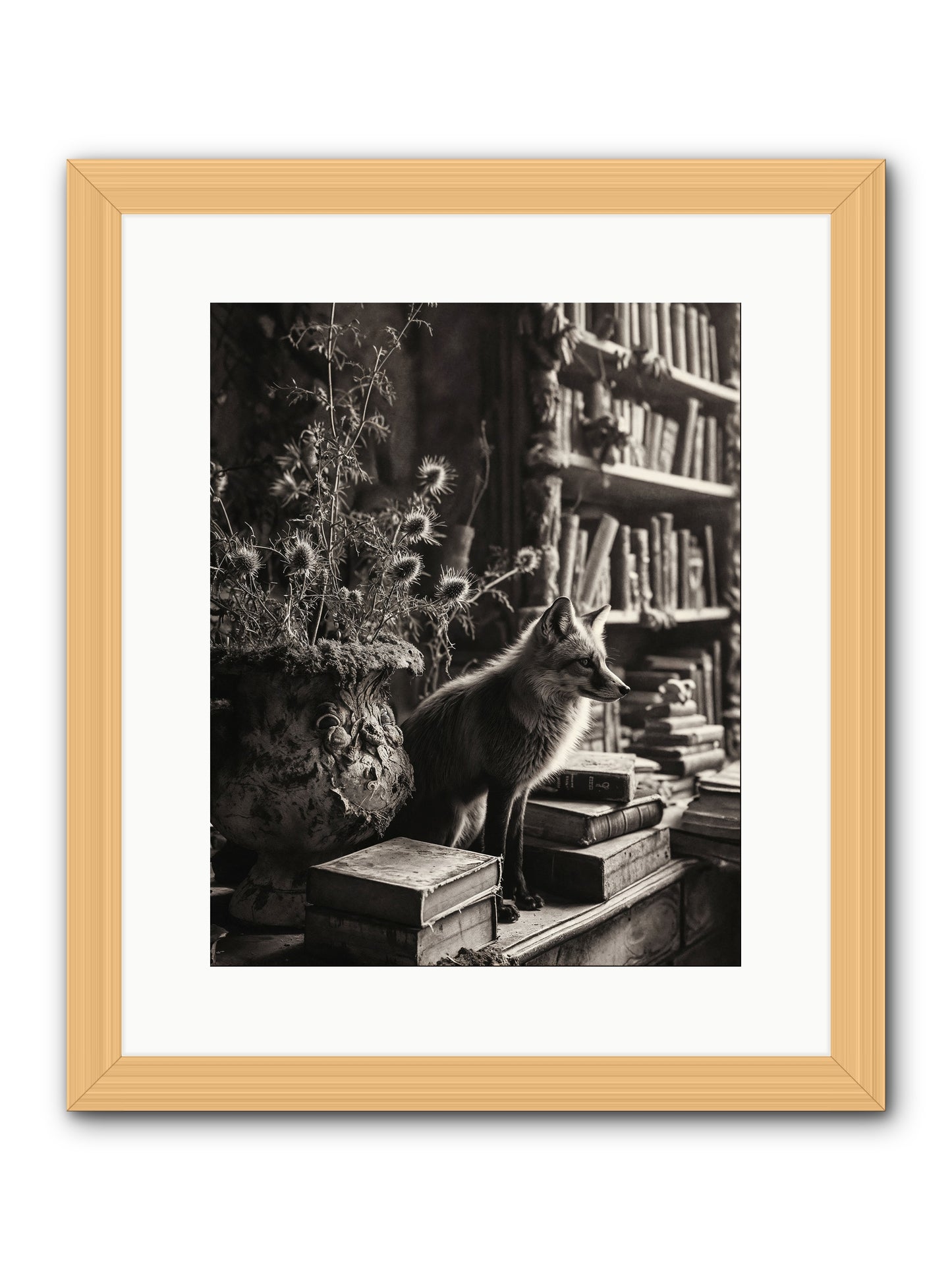 Fare Thee Well -- Framed Print - Natural 12x15