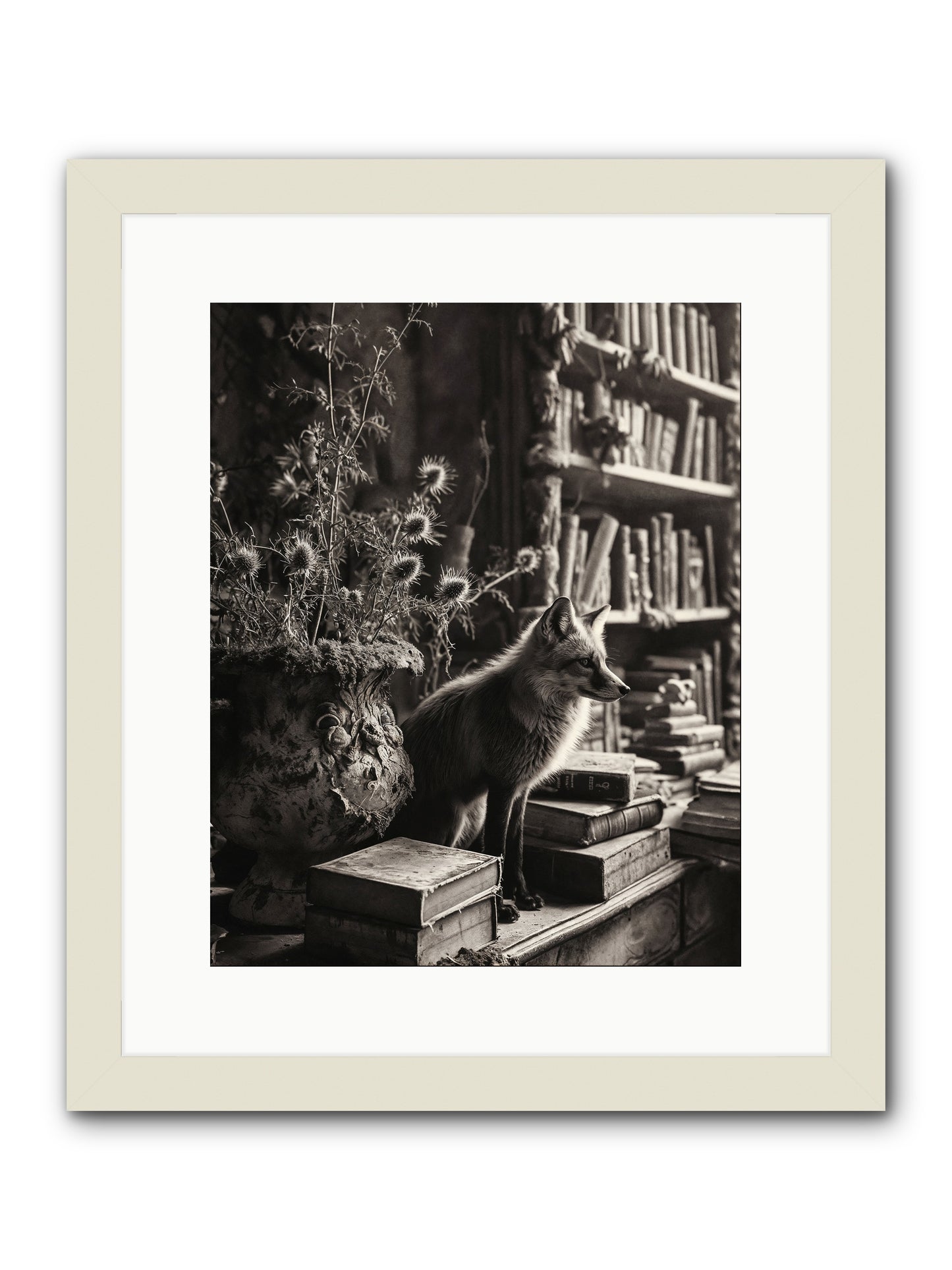 Fare Thee Well -- Framed Print - White 12x15