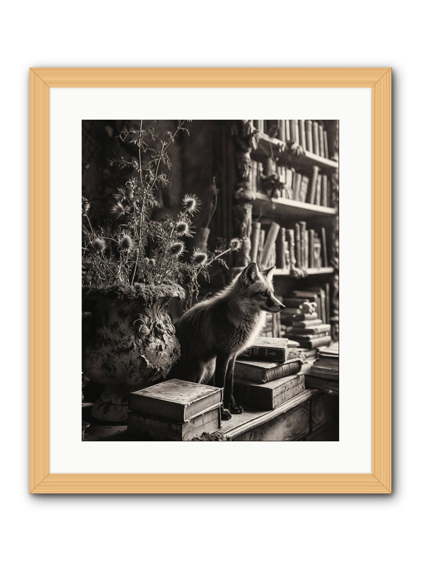 Fare Thee Well -- Framed Print - Natural 16x20