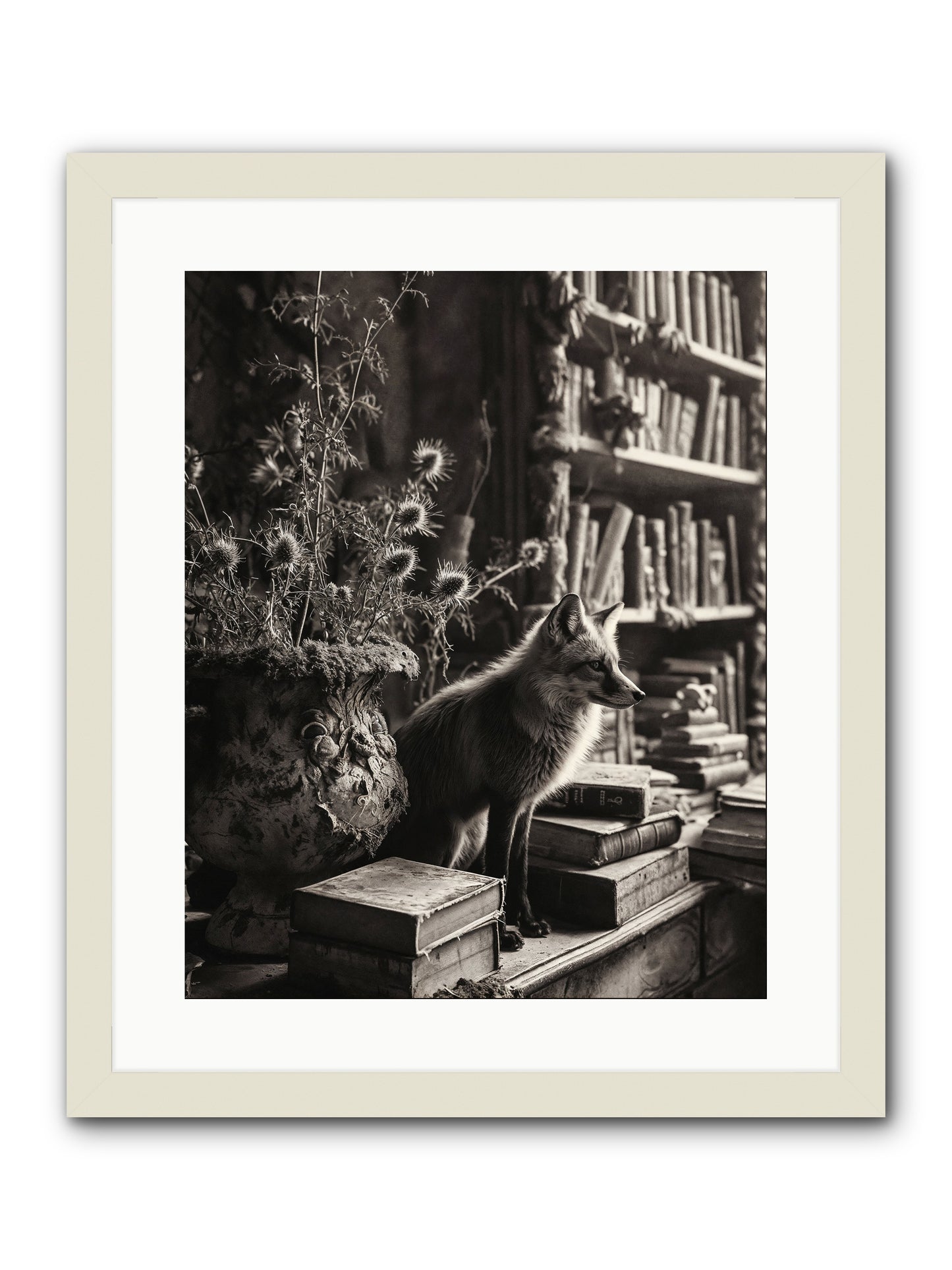 Fare Thee Well -- Framed Print - White 16x20