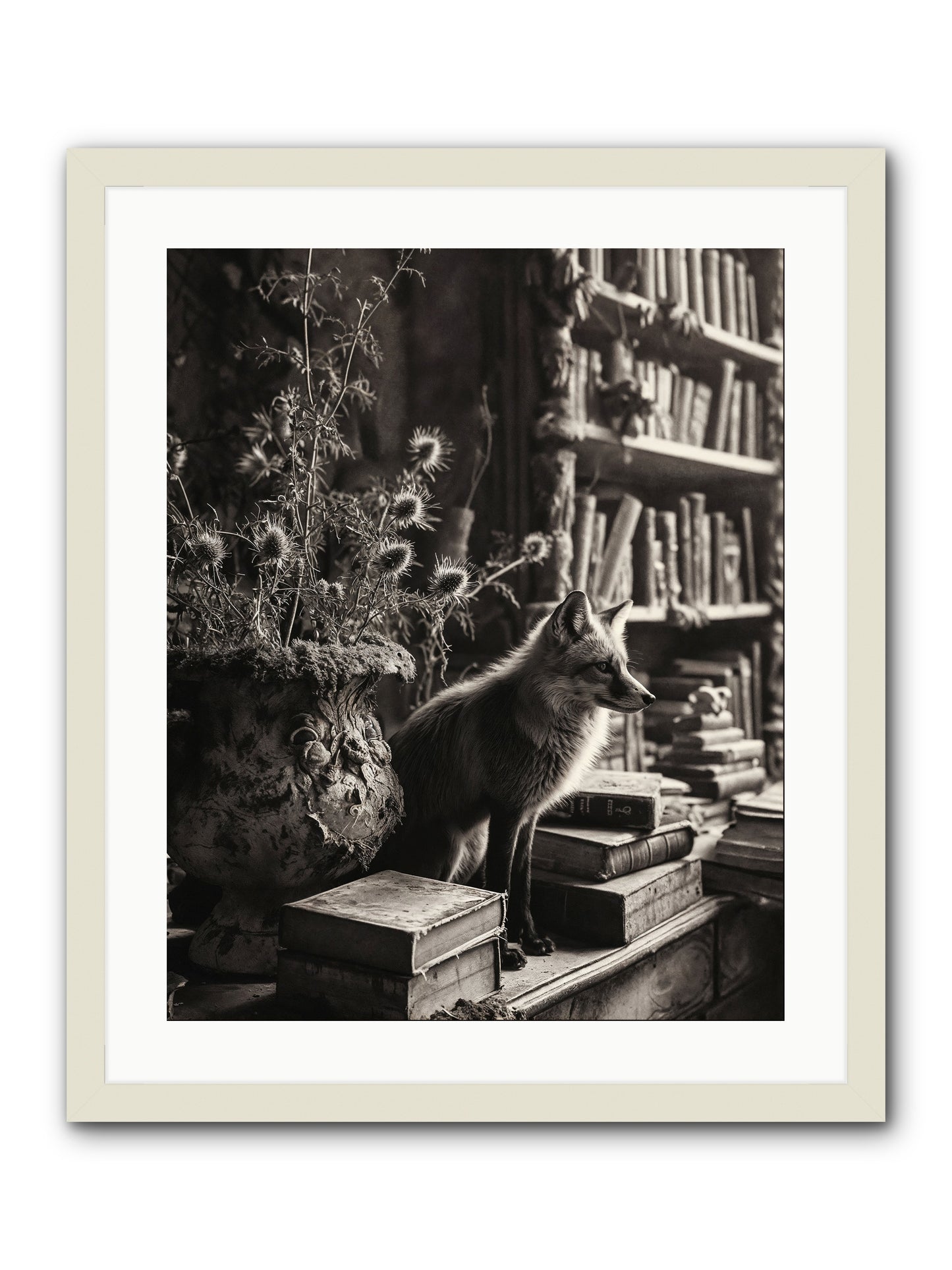 Fare Thee Well -- Framed Print - White 20x25
