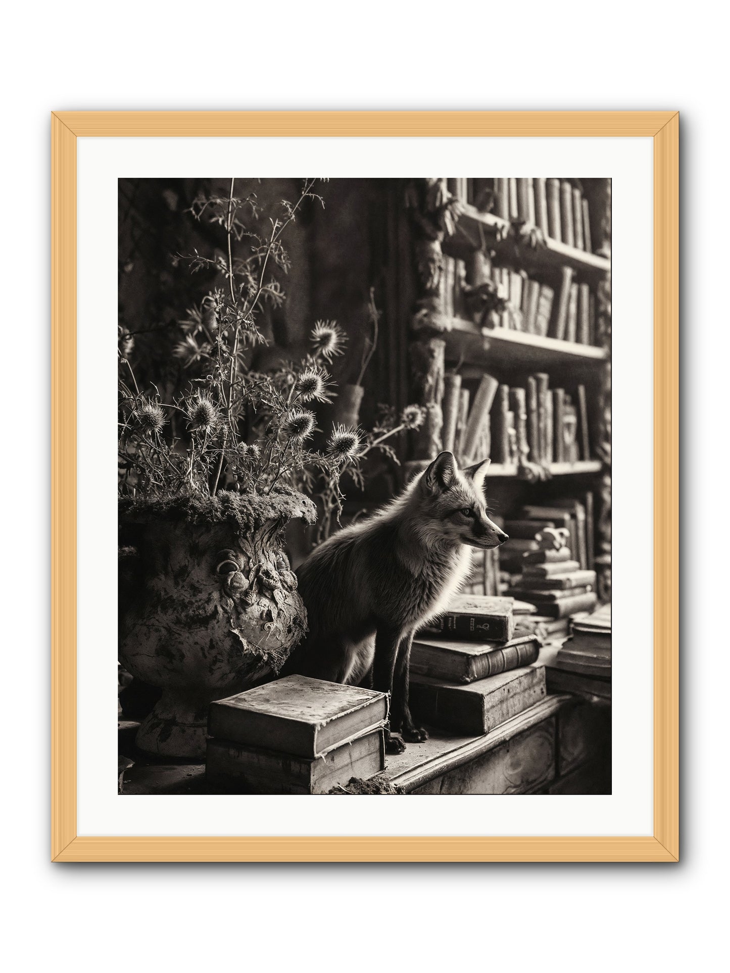 Fare Thee Well -- Framed Print - Natural 24x30