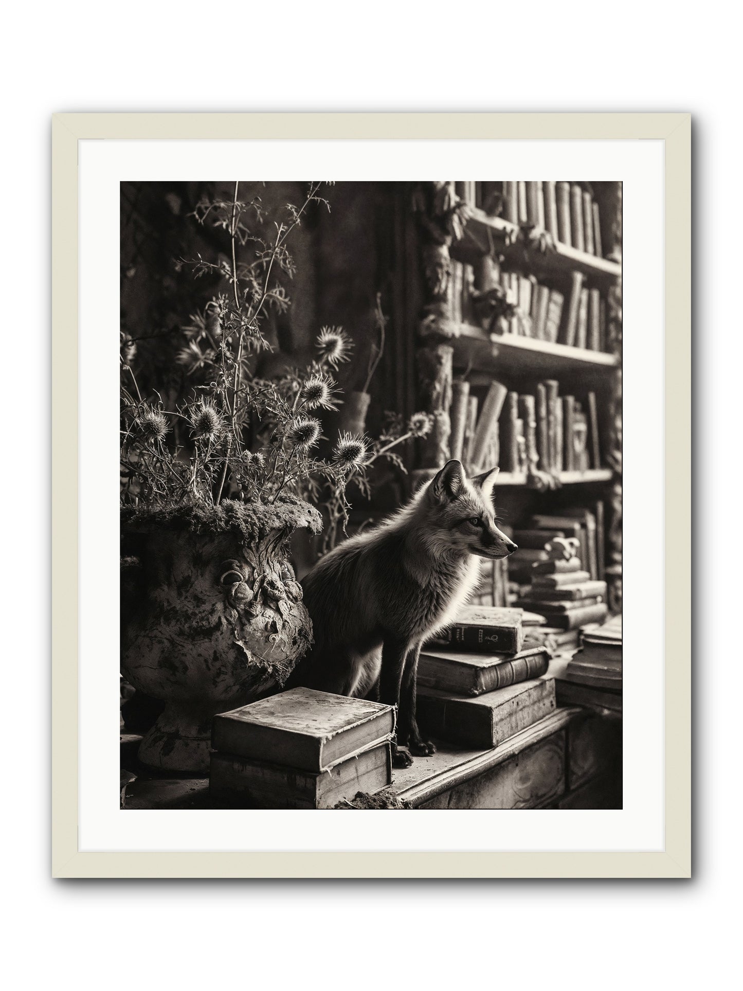 Fare Thee Well -- Framed Print - White 24x30