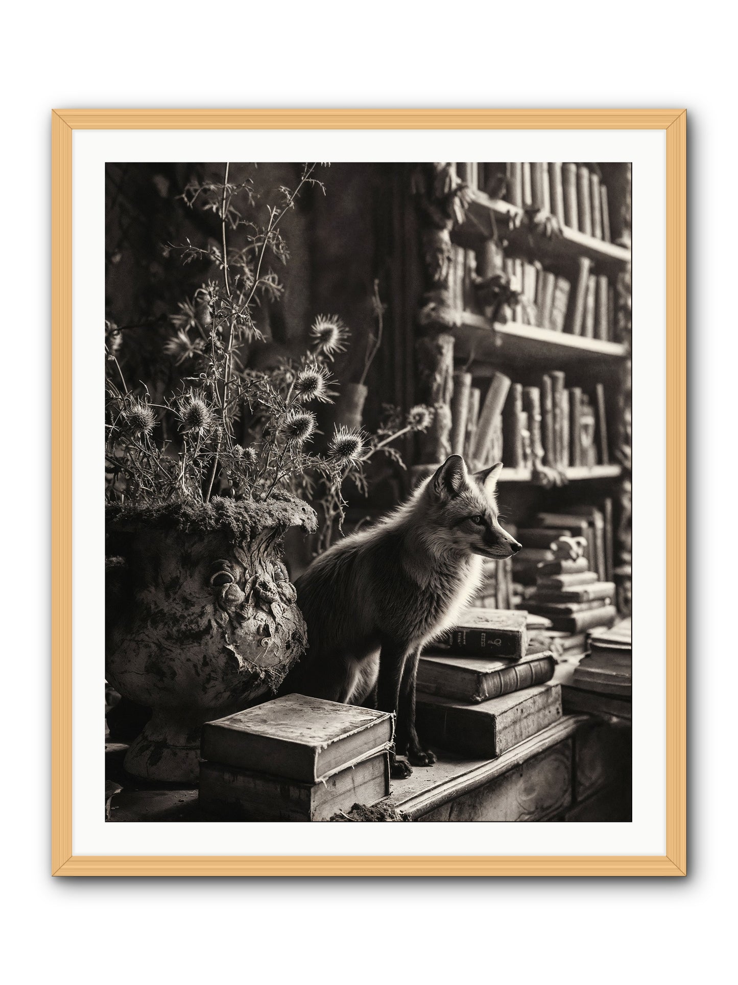 Fare Thee Well -- Framed Print - Natural 32x40
