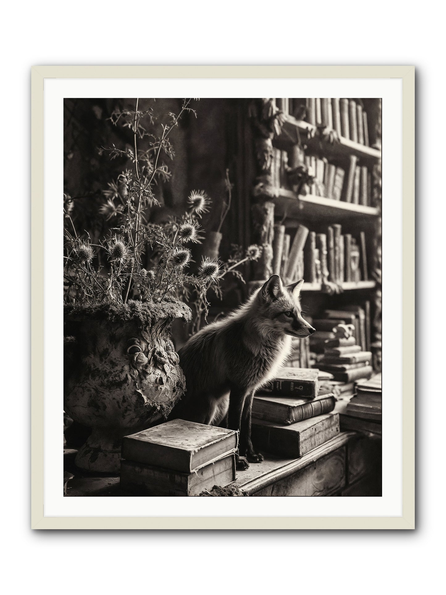 Fare Thee Well -- Framed Print - White 32x40