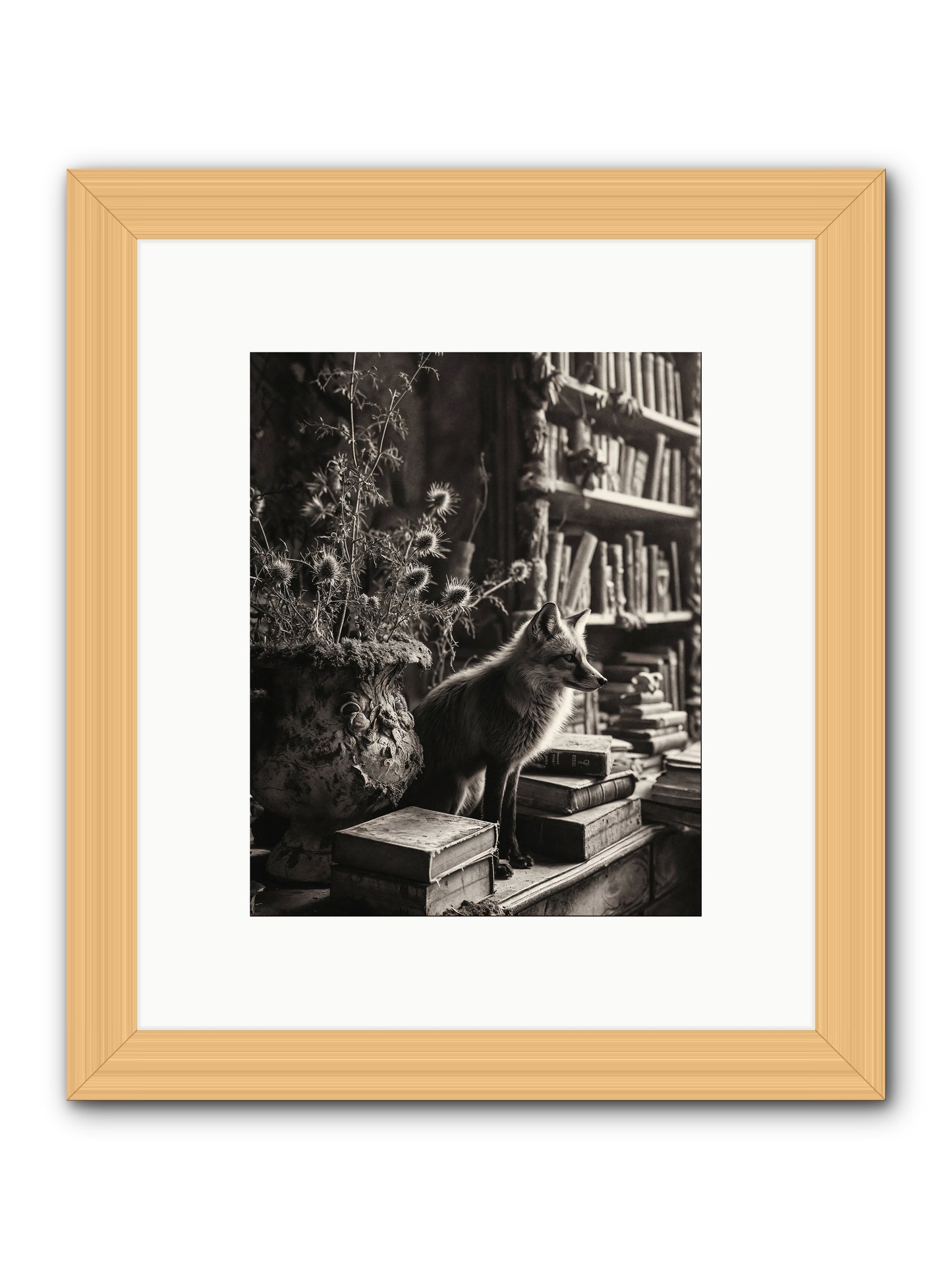 Fare Thee Well -- Framed Print - Natural 8x10