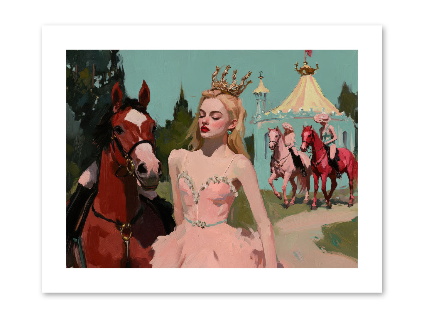 Farewell to Sequined DreamsREZ -- Paper Print 12x9