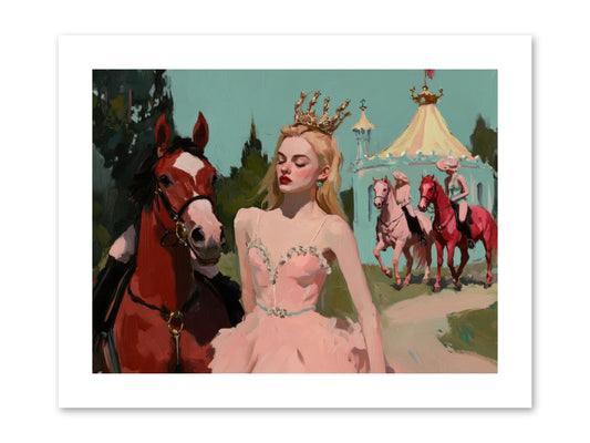 Farewell to Sequined DreamsREZ -- Paper Print 12x9