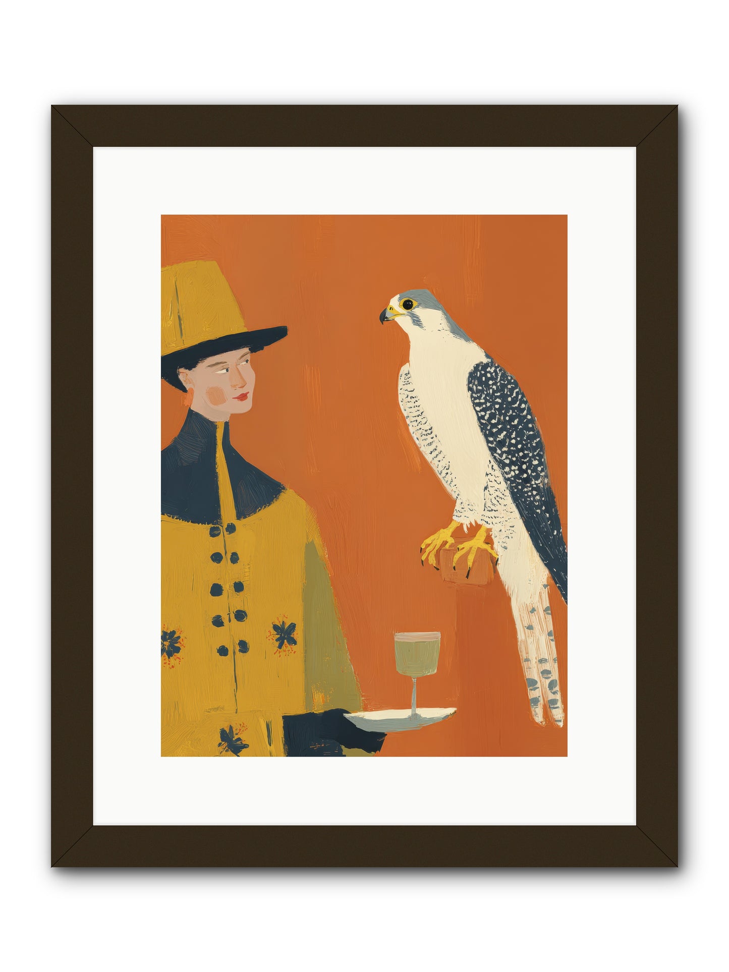 Fearless Affection -- Framed Print - Black 12x16