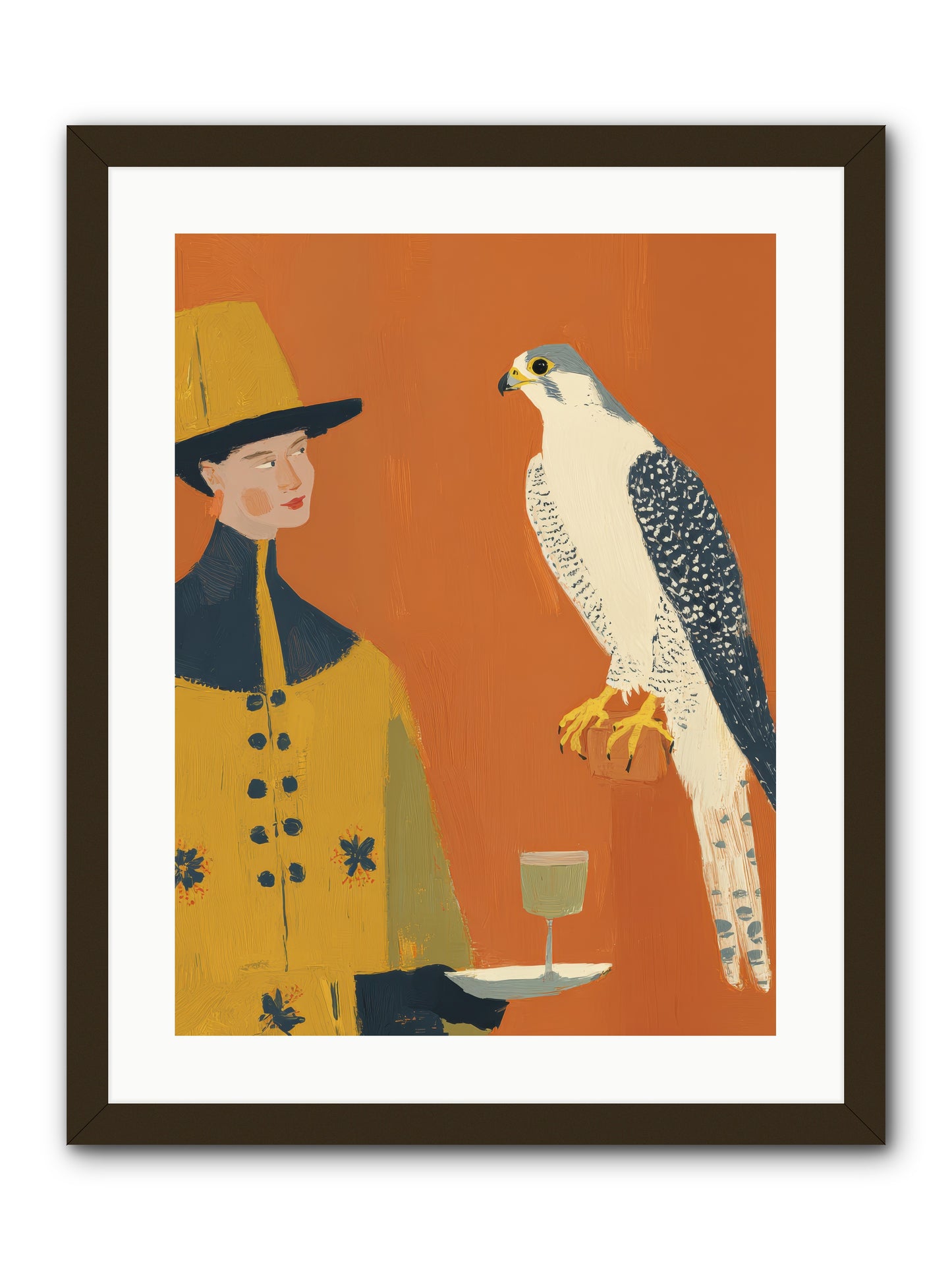 Fearless Affection -- Framed Print - Black 18x24